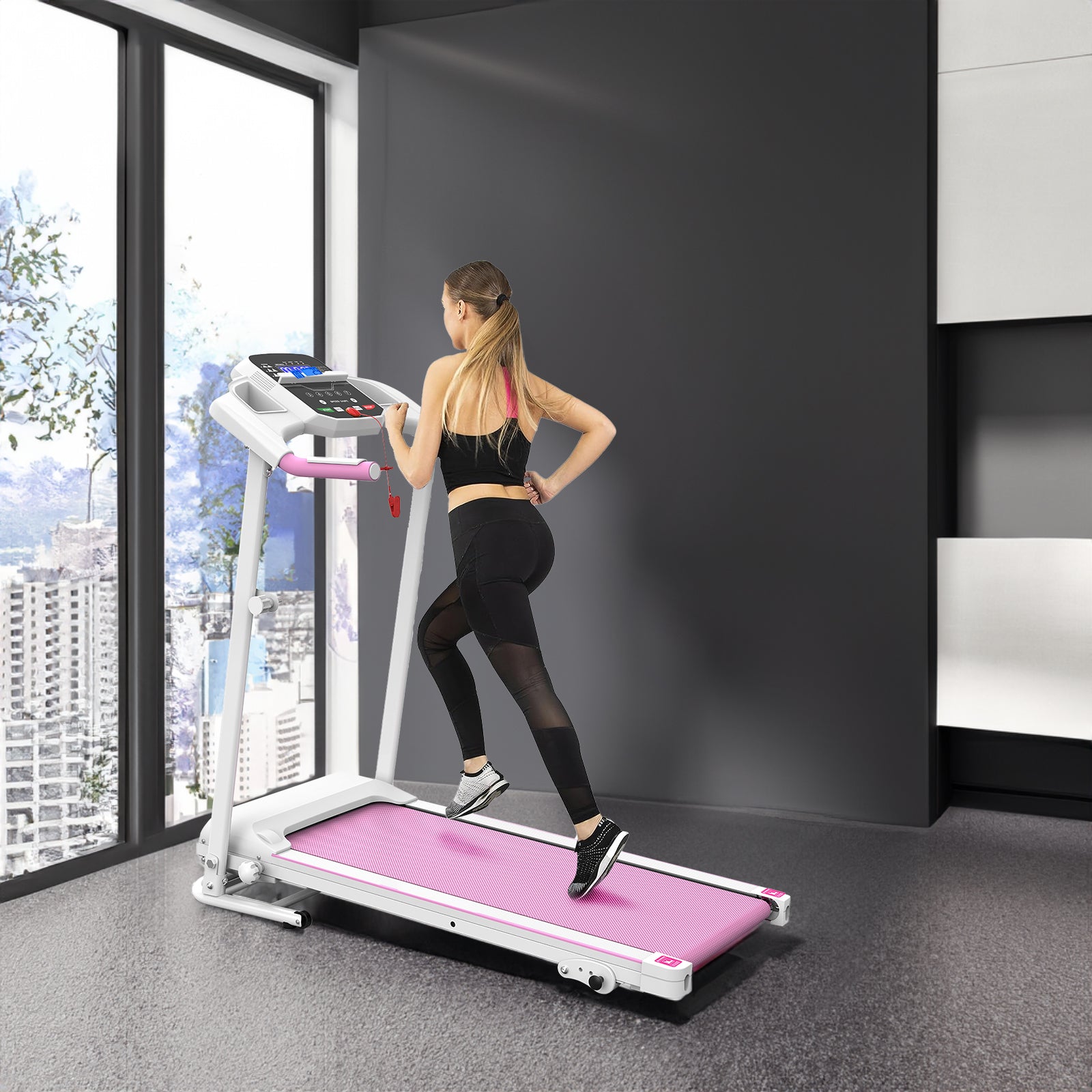 Foldable 2.5HP Electric Treadmill for Home Workouts
