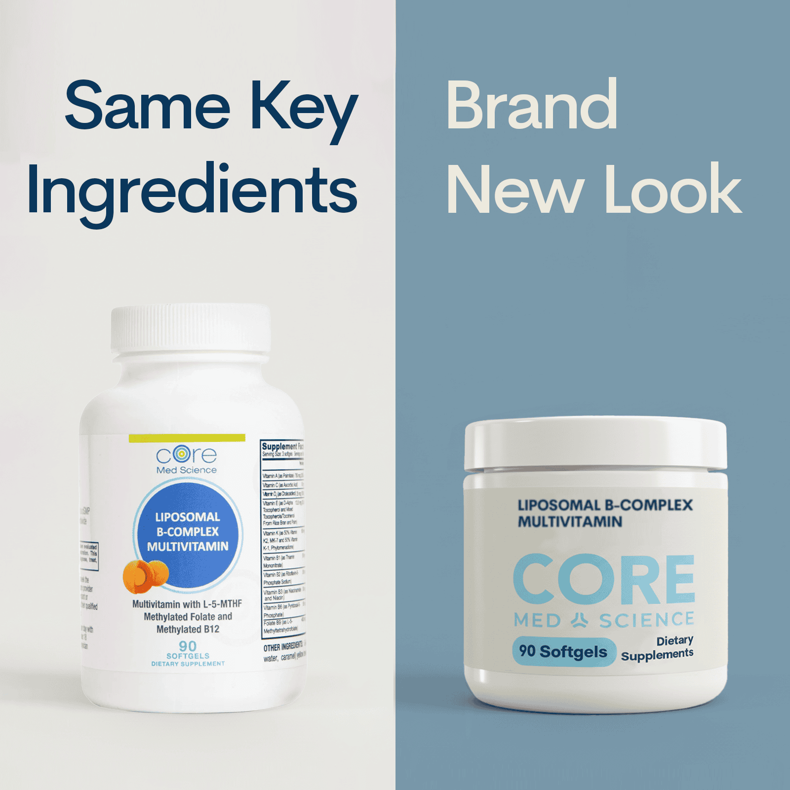 Liposomal Active B-Complex Multivitamin Minerals Softgels