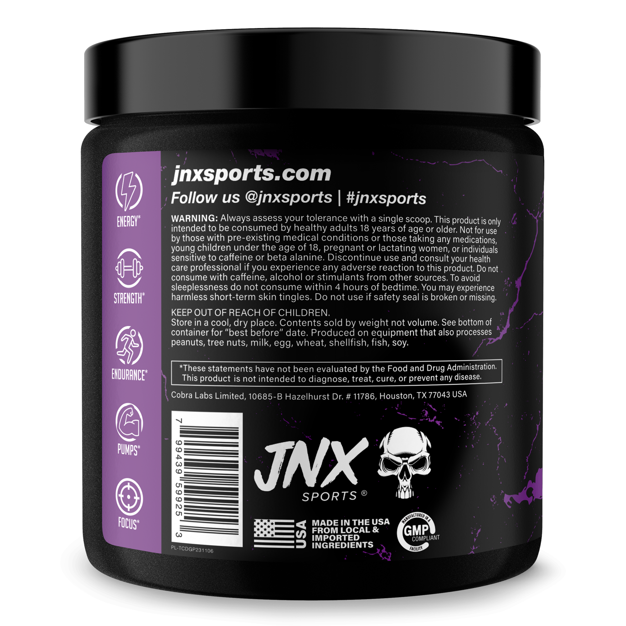 Pre-Workout Supplement for Fitness Performance Support