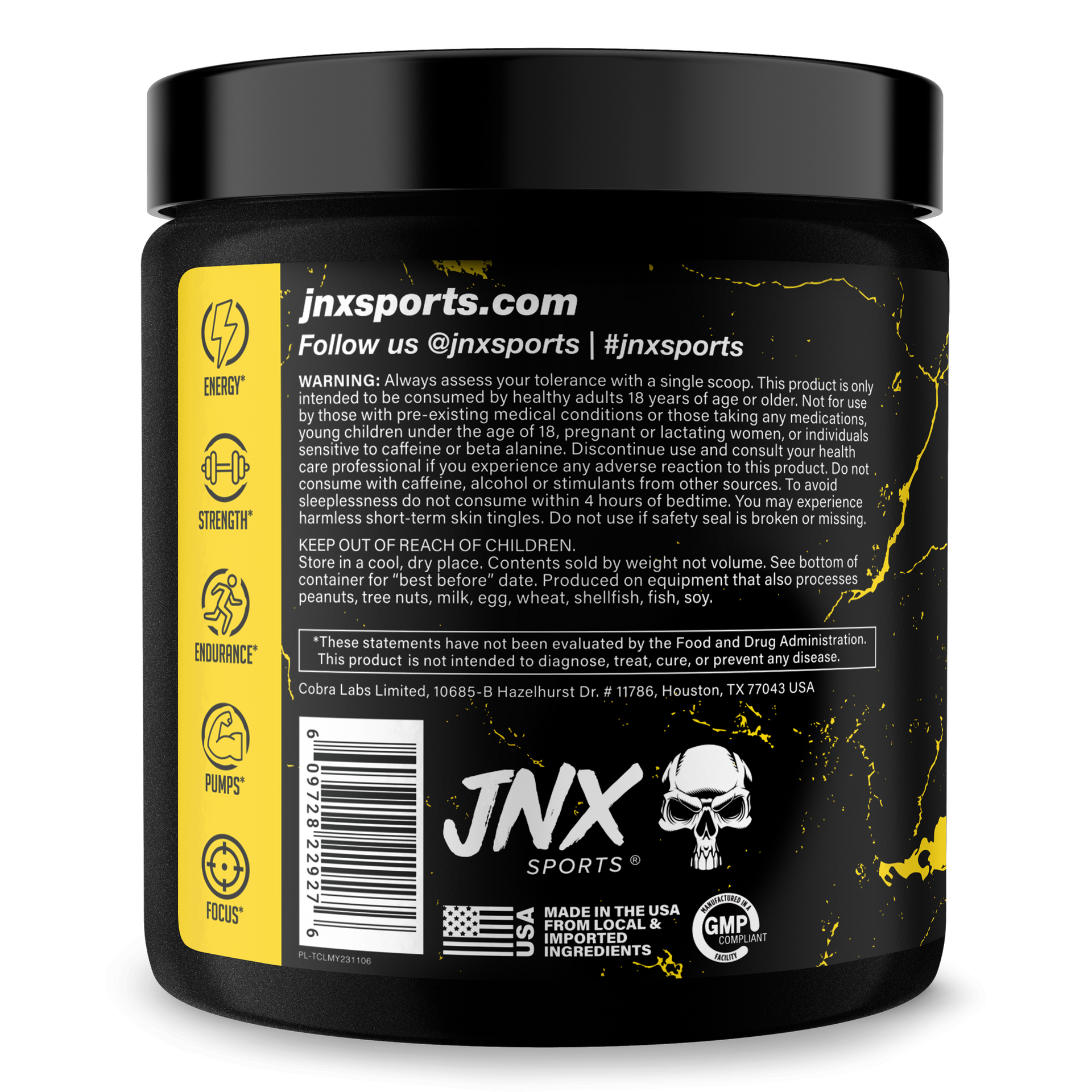 Pre-Workout Supplement for Fitness Performance Support