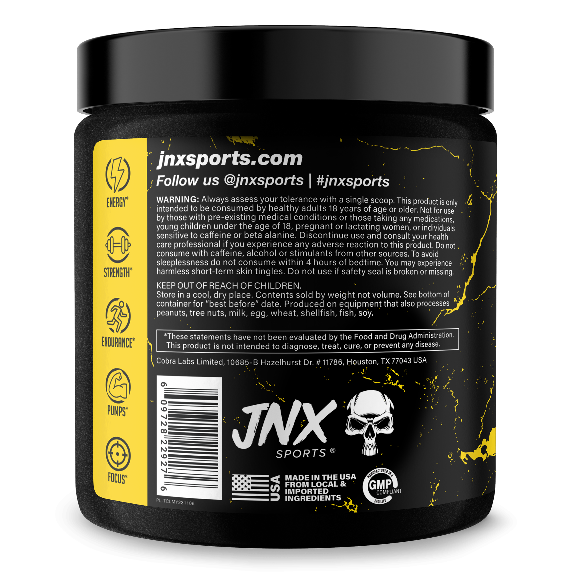 Pre-Workout Supplement for Fitness Performance Support
