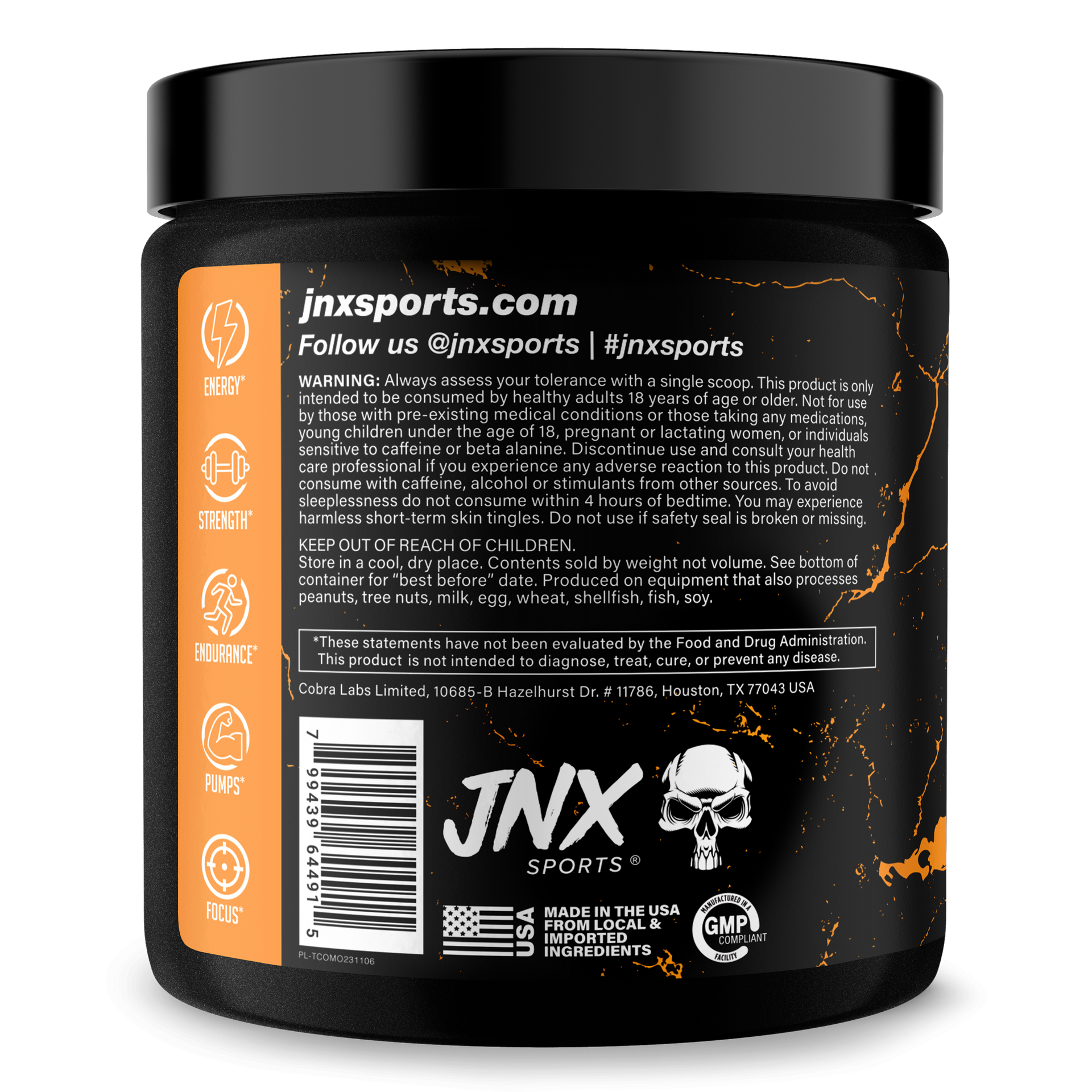 Pre-Workout Supplement for Fitness Performance Support
