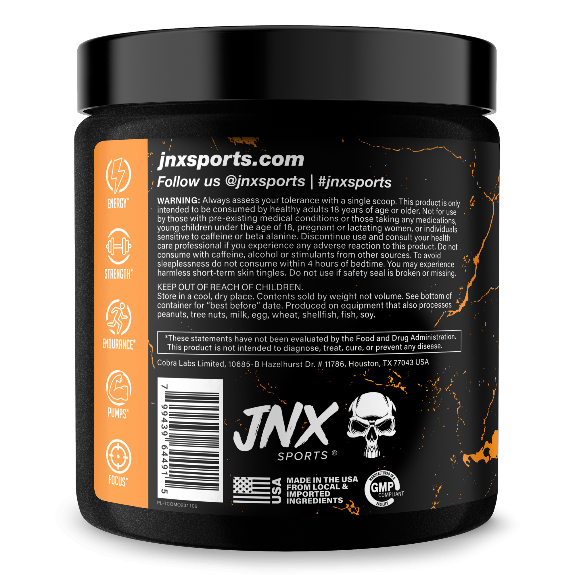 Pre-Workout Supplement for Fitness Performance Support