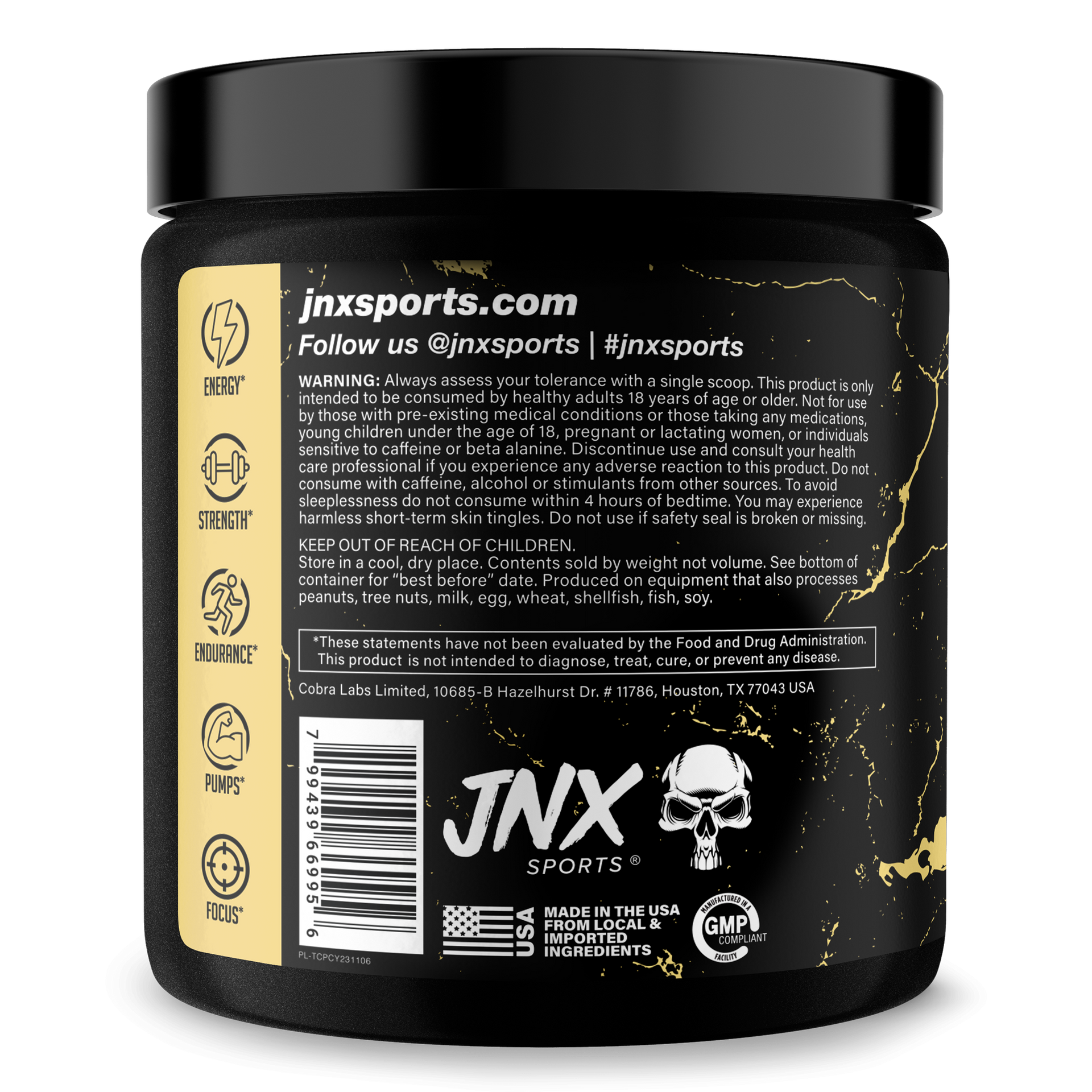 Pre-Workout Supplement for Fitness Performance Support