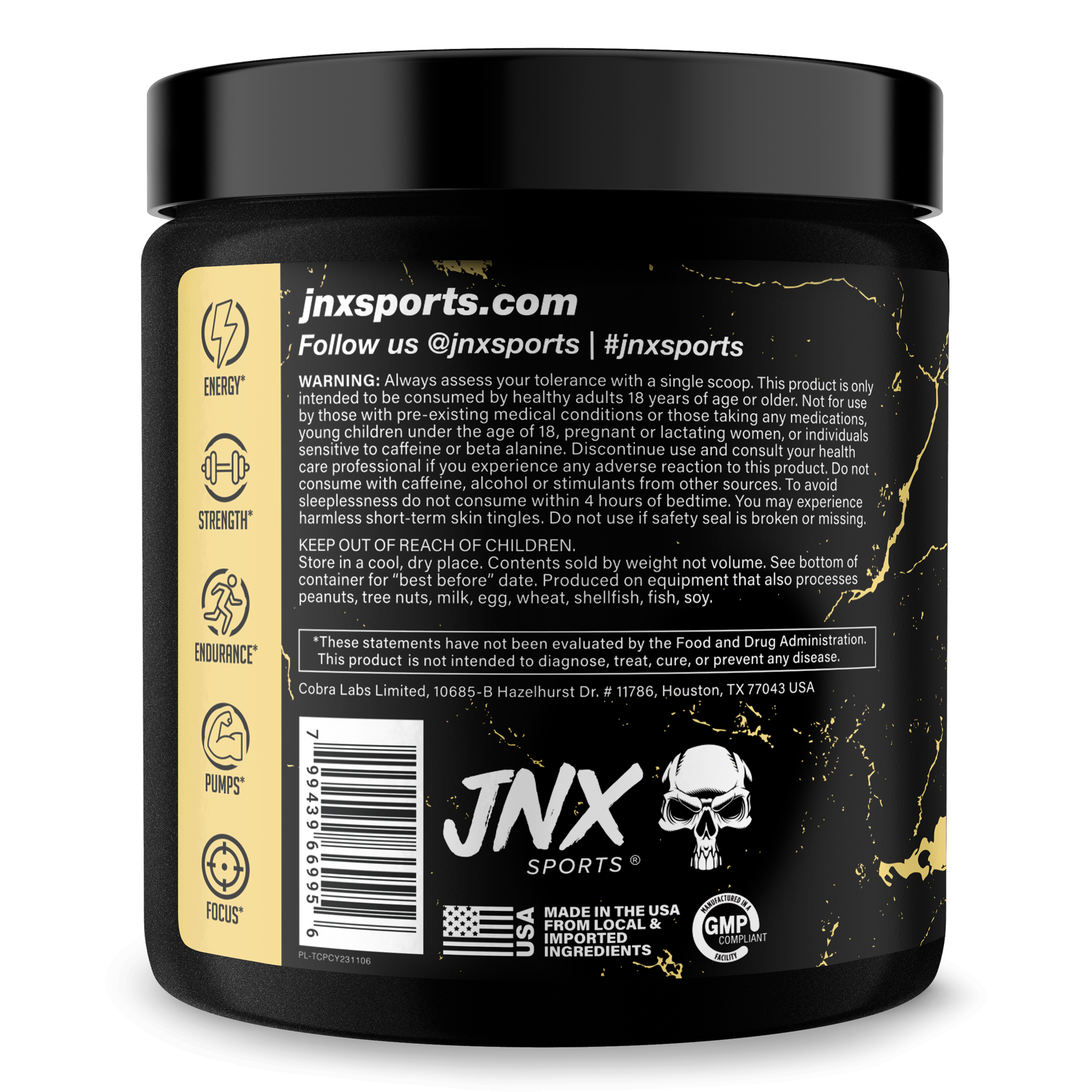 Pre-Workout Supplement for Fitness Performance Support