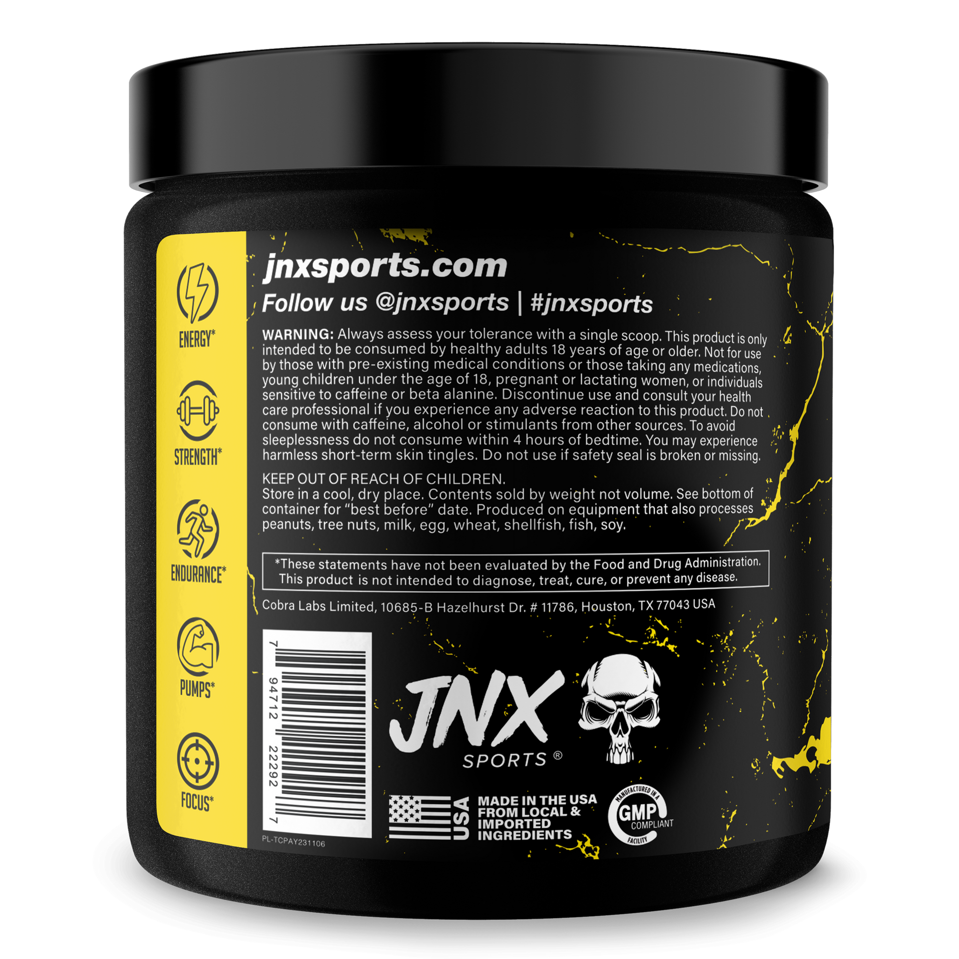 Pre-Workout Supplement for Fitness Performance Support