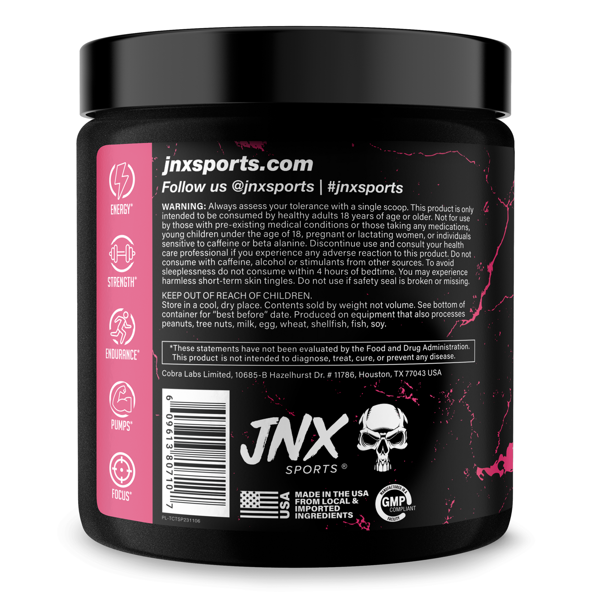 Pre-Workout Supplement for Fitness Performance Support