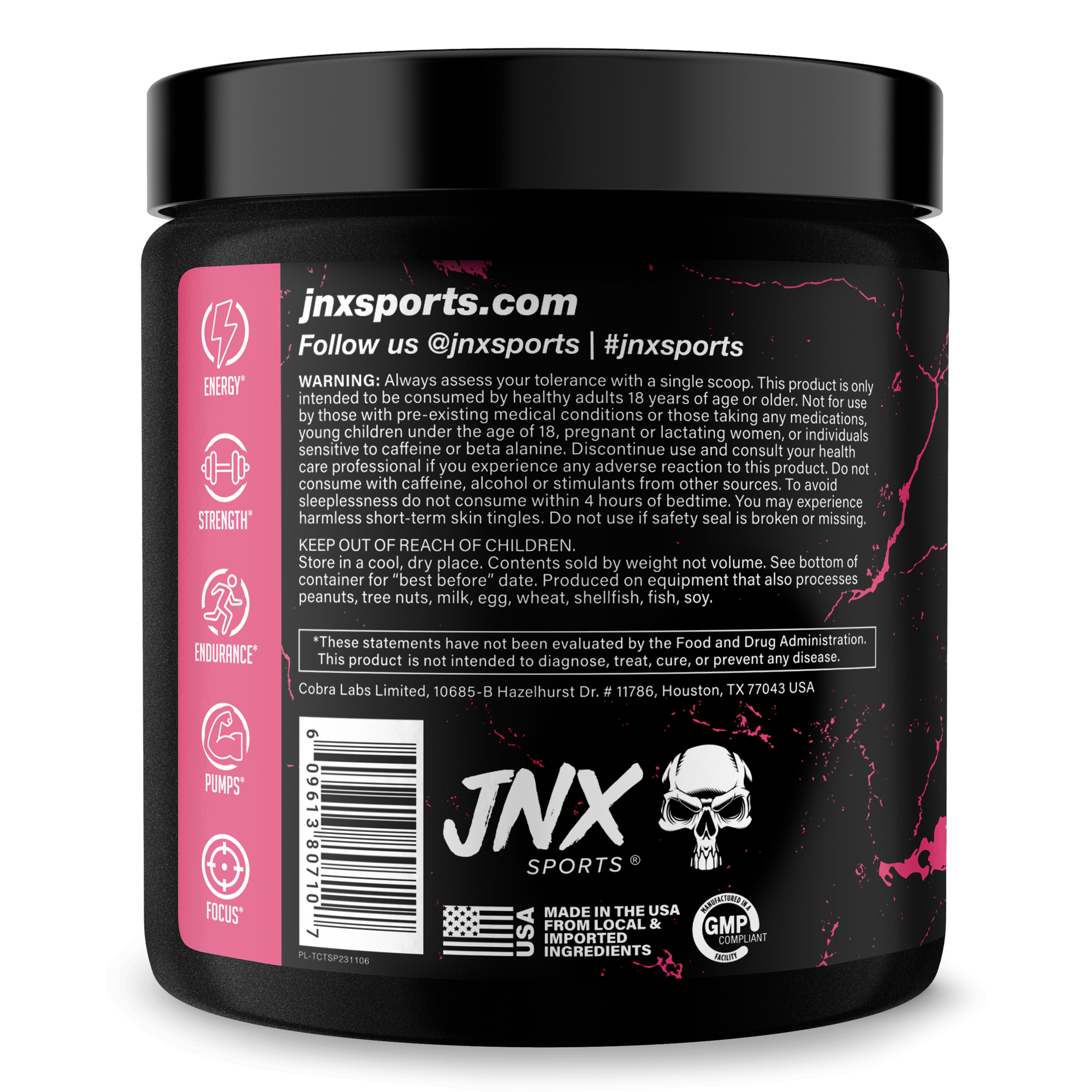 Pre-Workout Supplement for Fitness Performance Support