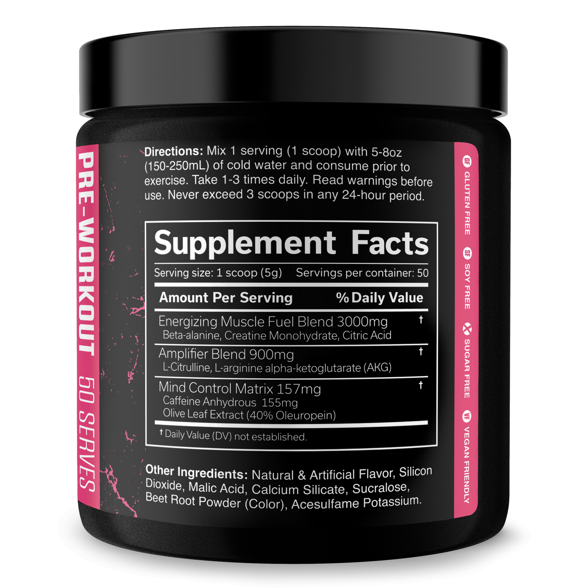 Pre-Workout Supplement for Fitness Performance Support