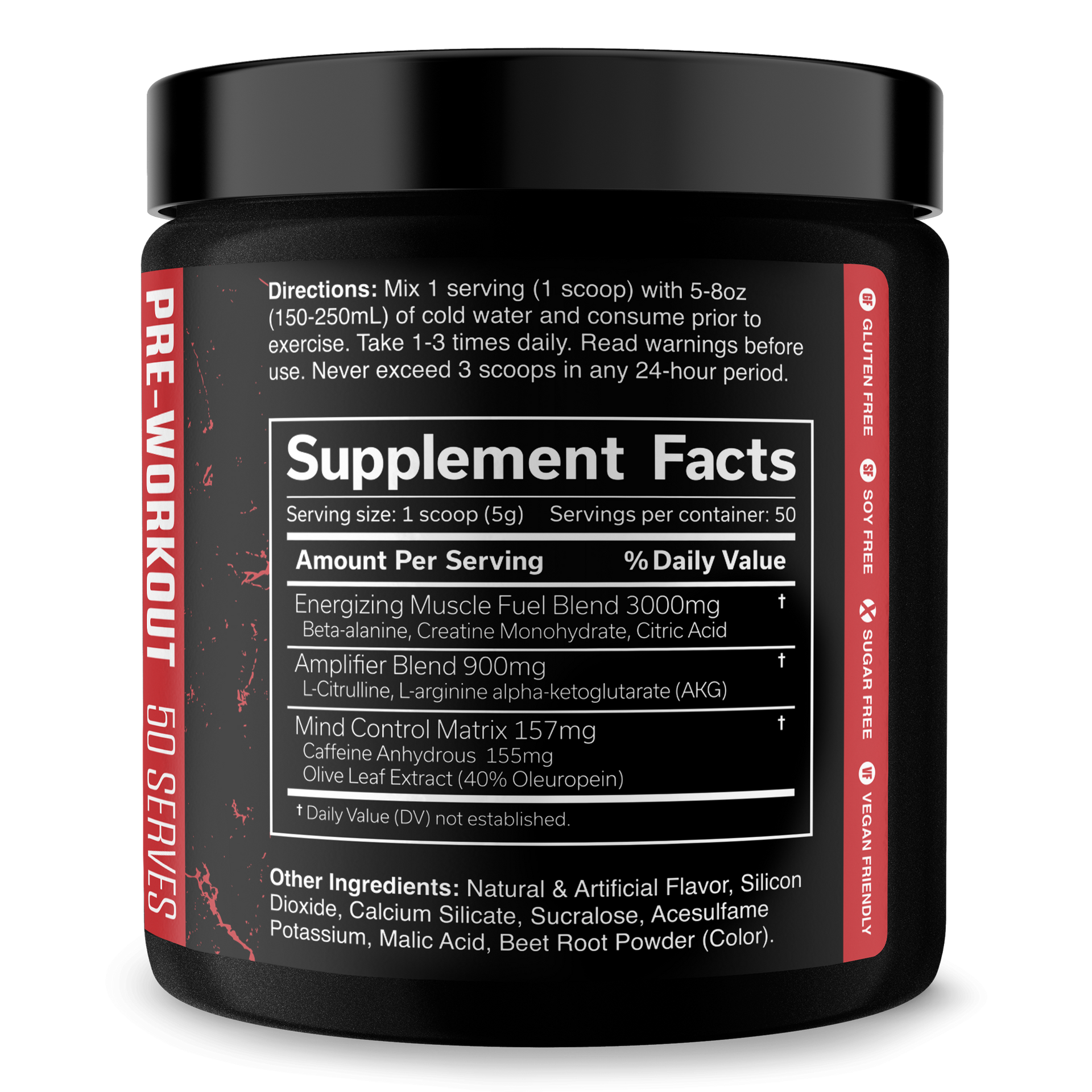 Pre-Workout Supplement for Fitness Performance Support