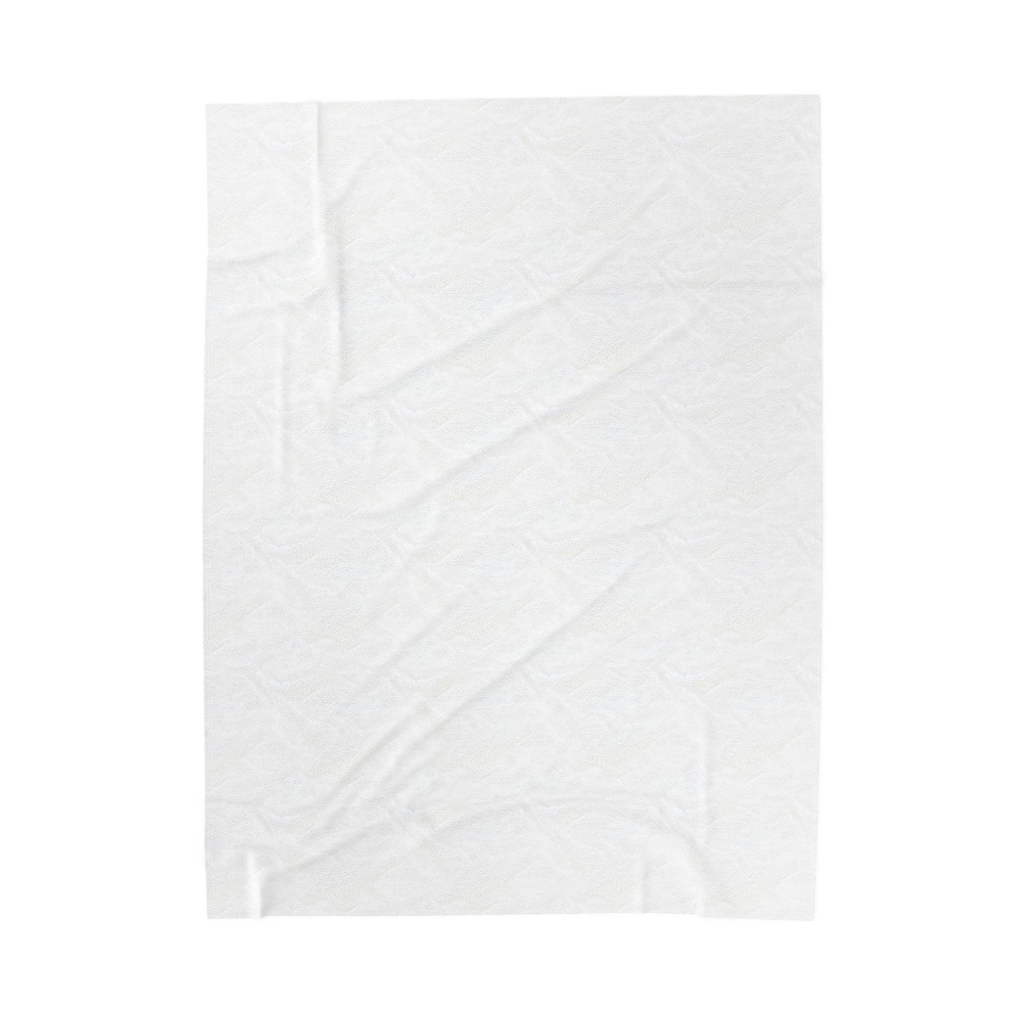 Velveteen Plush Blanket — 'Healthy Glow Depot' Spa Logo Throw