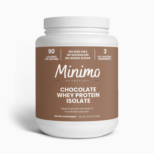 Chocolate Whey Isolate Protein Powder 1.54lbs Supplement