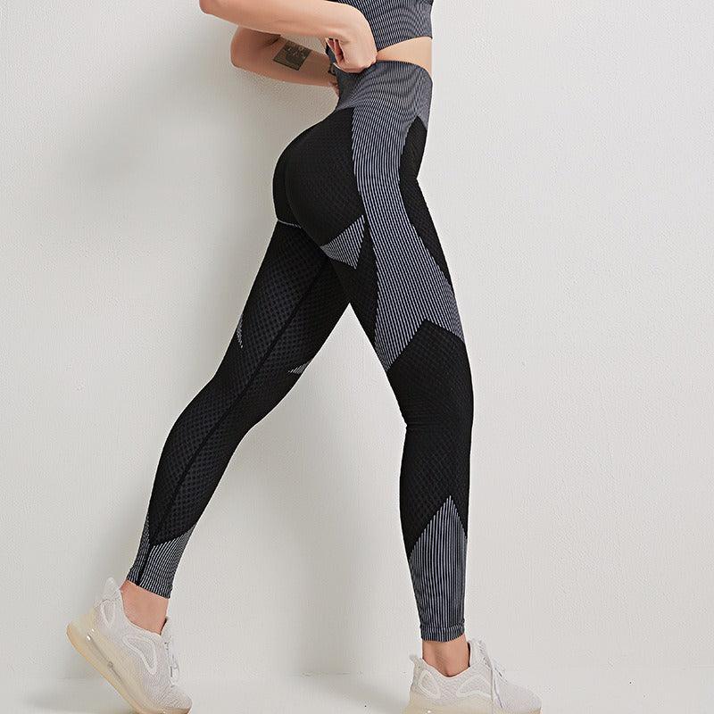 Signature Yoga Top Sports Bra Leggings Fitness Set