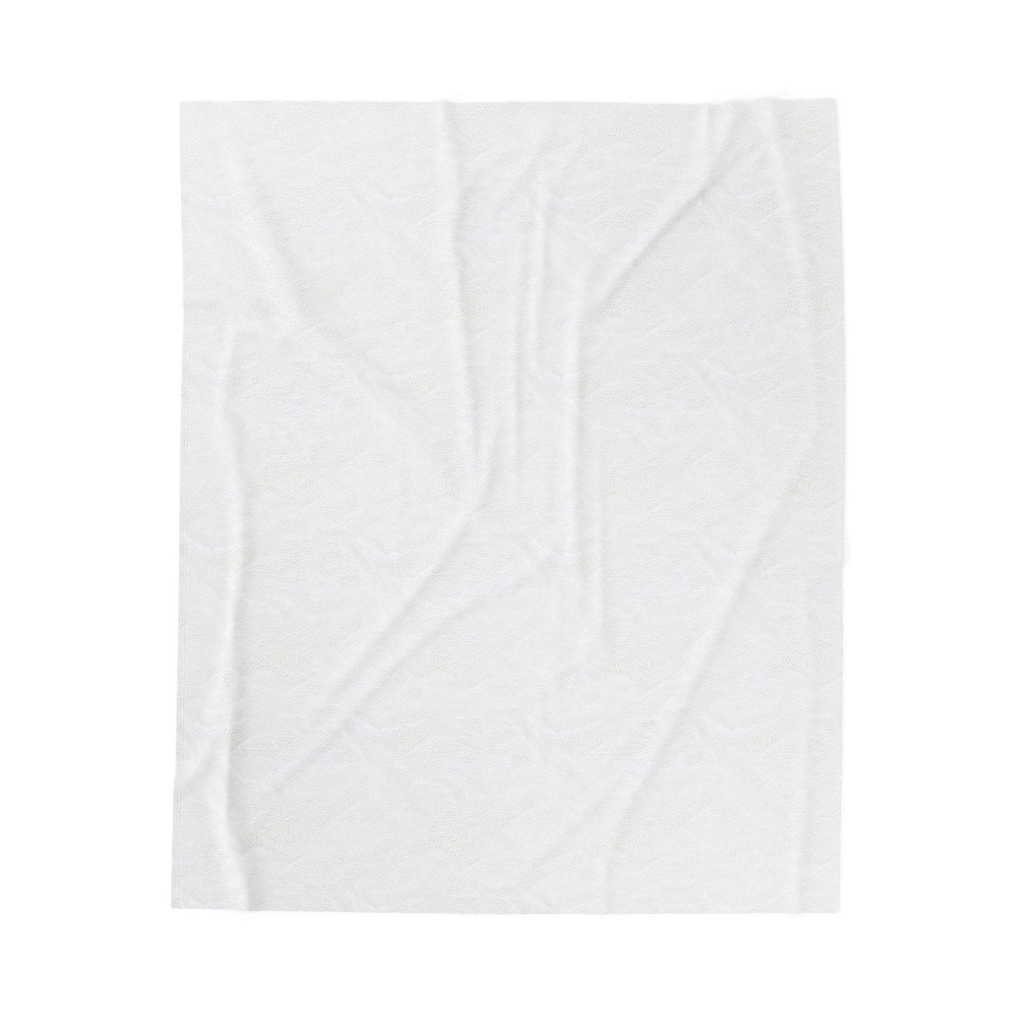 Velveteen Plush Blanket — 'Healthy Glow Depot' Spa Logo Throw