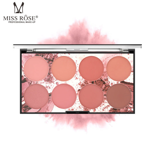 8-Color Matte Blush Makeup Palette