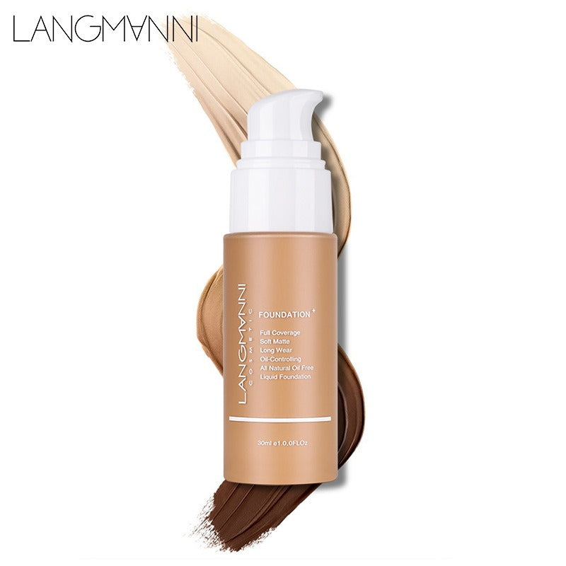 Matte Oil Control Concealer Foundation Makeup for Face