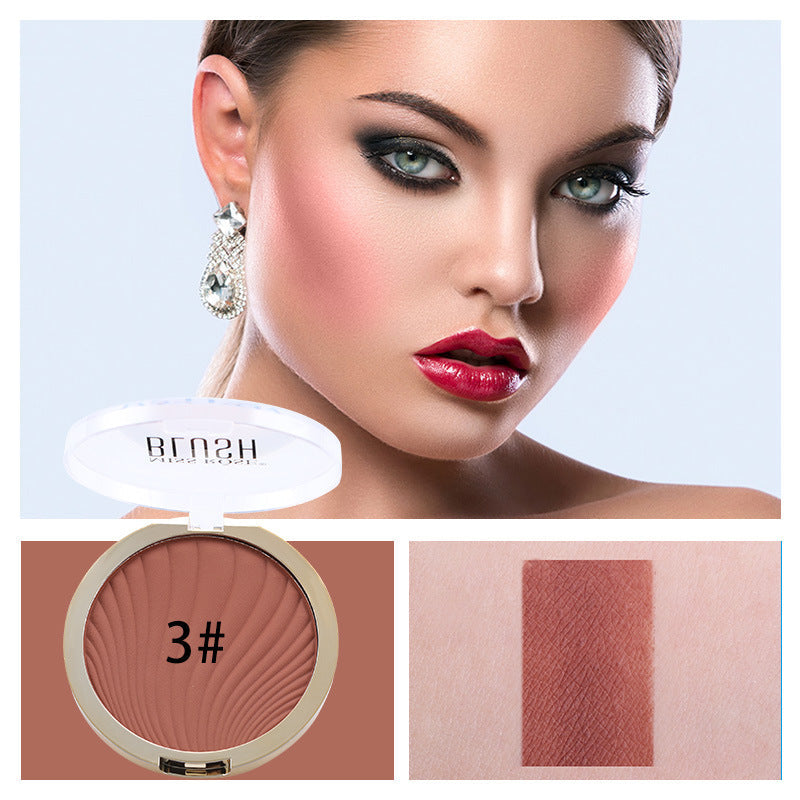 6-Color Matte Highlighter Blush Makeup Palette