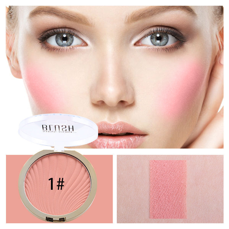 6-Color Matte Highlighter Blush Makeup Palette