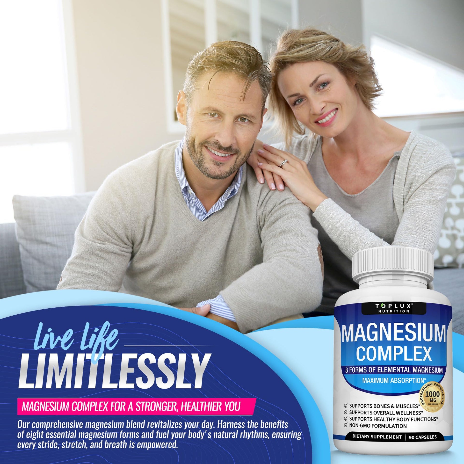 Magnesium Complex Capsules for Muscle Energy Recovery Support