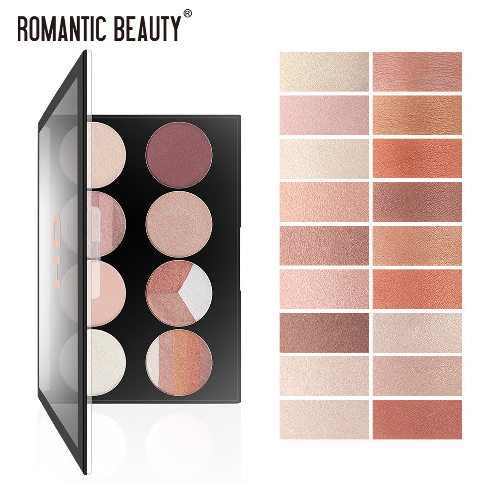 8-Color Pearl Matte Eyeshadow Palette Easy Application