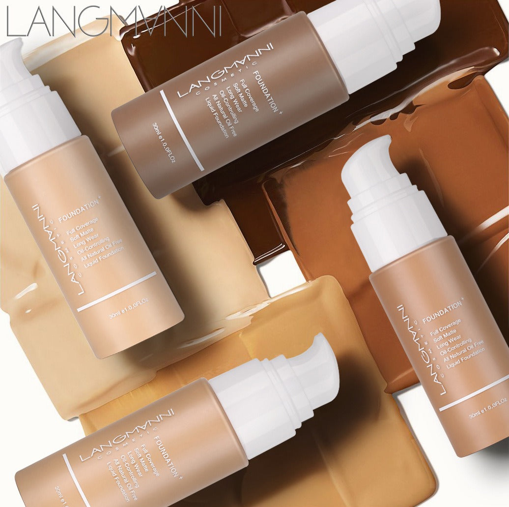 Matte Oil Control Concealer Foundation Makeup for Face