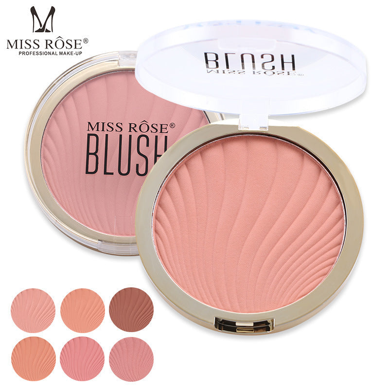 6-Color Matte Highlighter Blush Makeup Palette