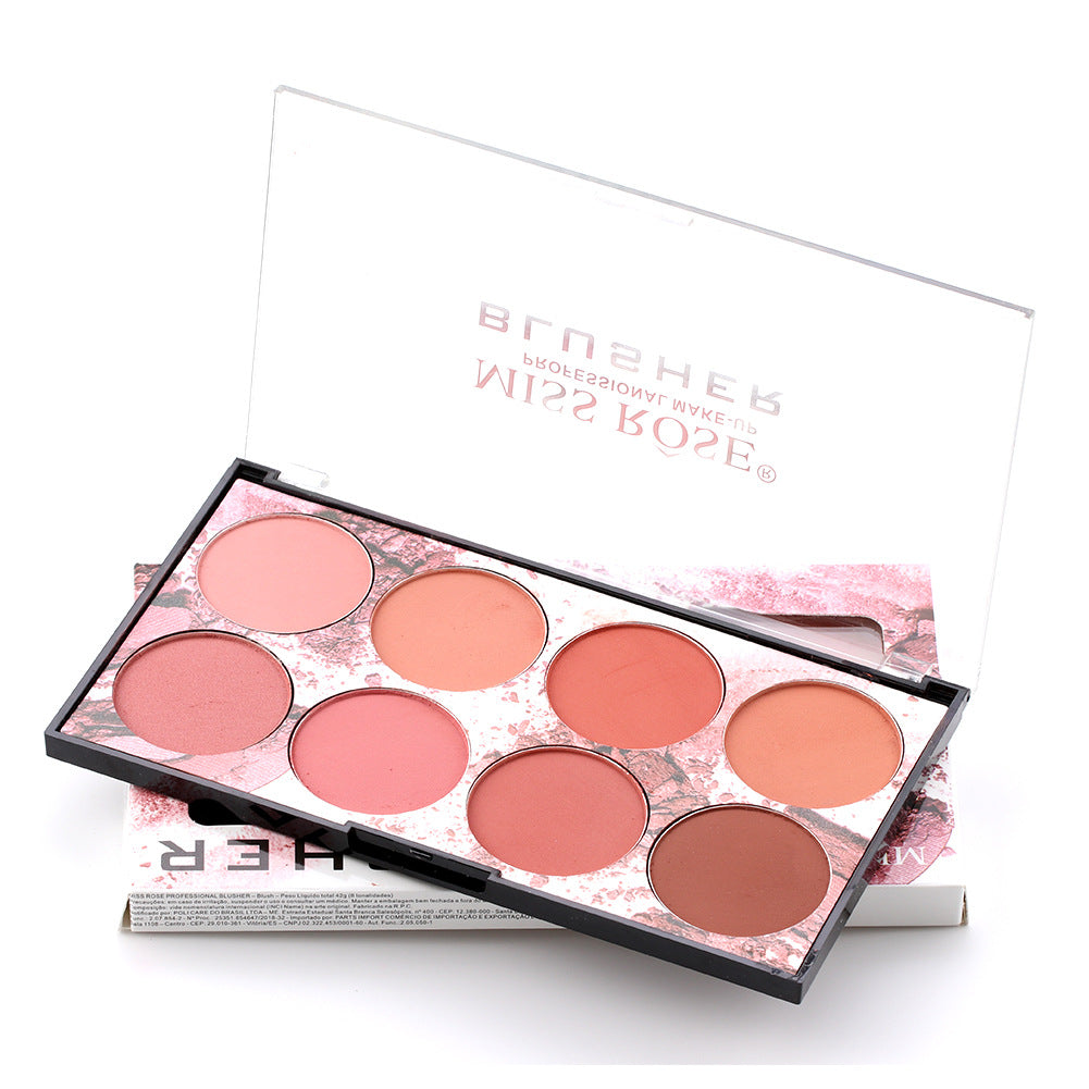 8-Color Matte Blush Makeup Palette