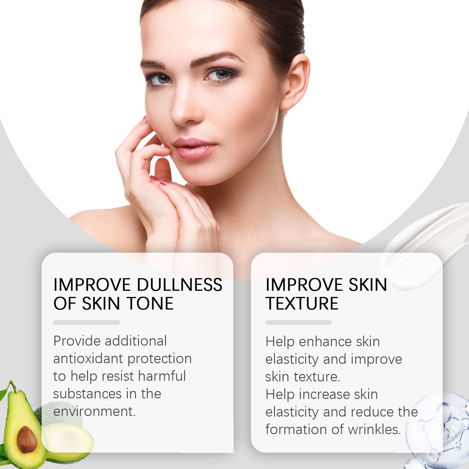 Collagen Facial Moisturizer Hydrating Anti-Aging Soft Cream