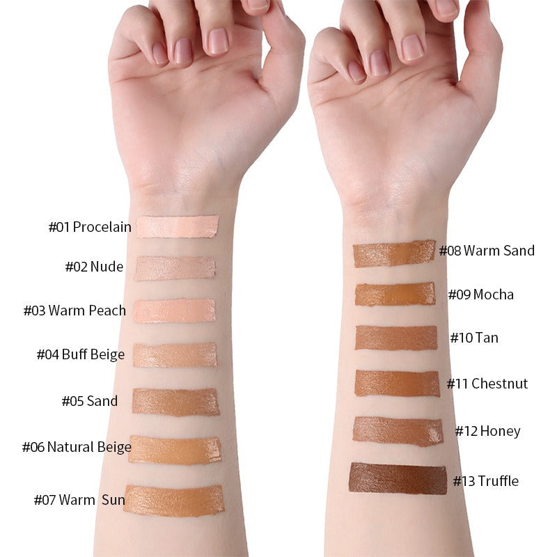 Matte Oil Control Concealer Foundation Makeup for Face