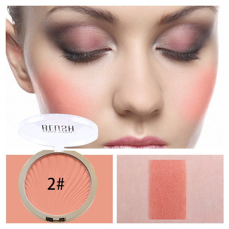 6-Color Matte Highlighter Blush Makeup Palette