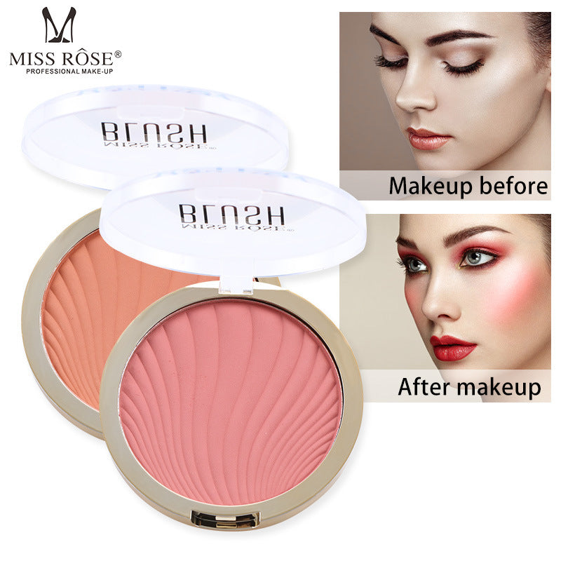 6-Color Matte Highlighter Blush Makeup Palette