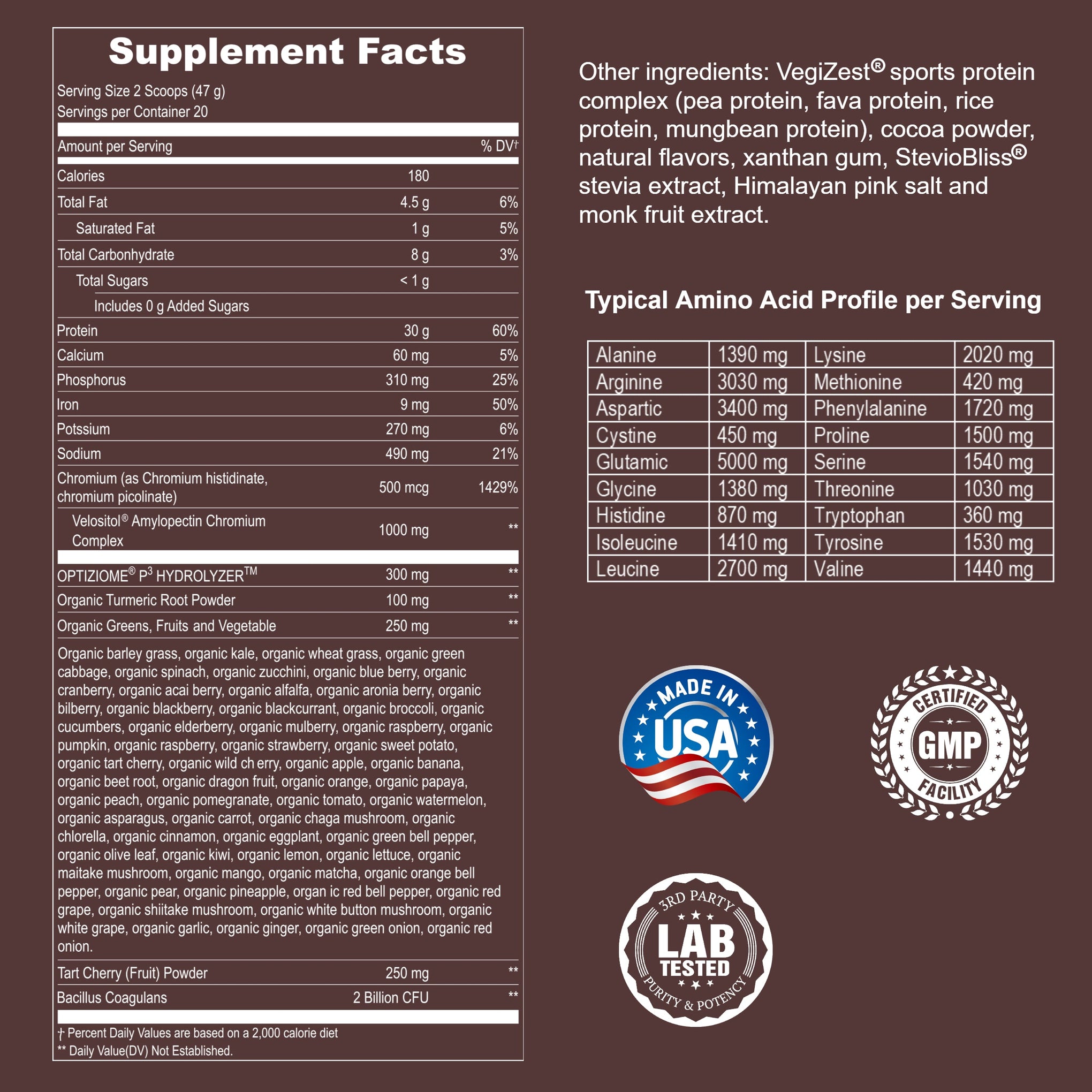 Plant-Based Sport Protein Powder for Fitness Support