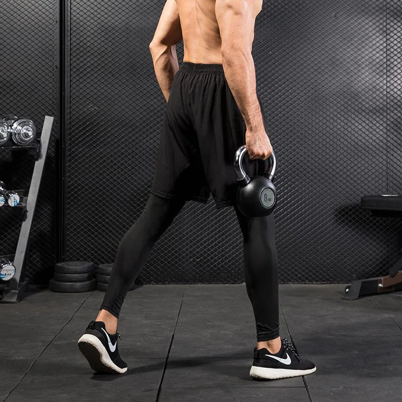 Men's Compression Tights for Fitness Training Workouts