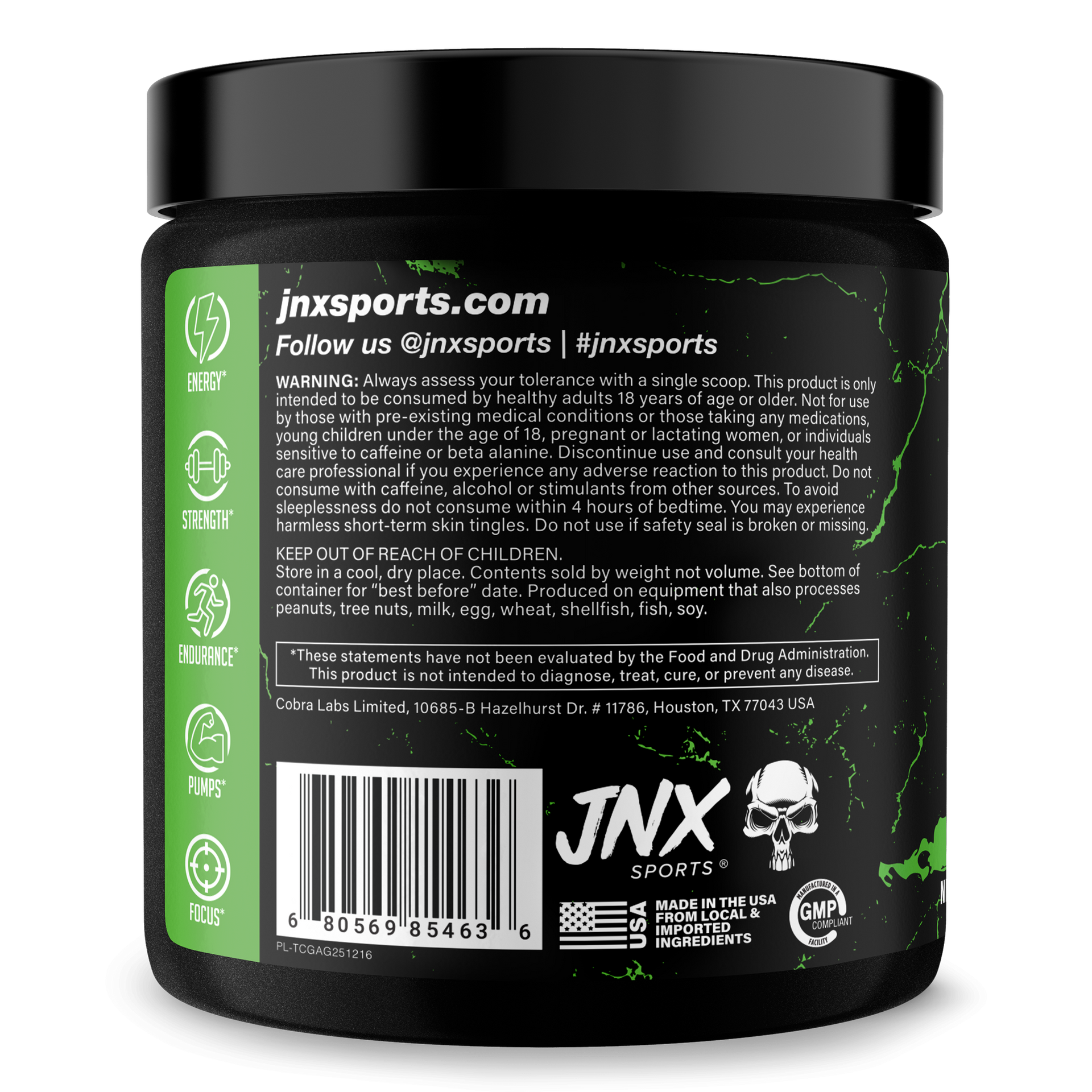 Pre-Workout Supplement for Fitness Performance Support