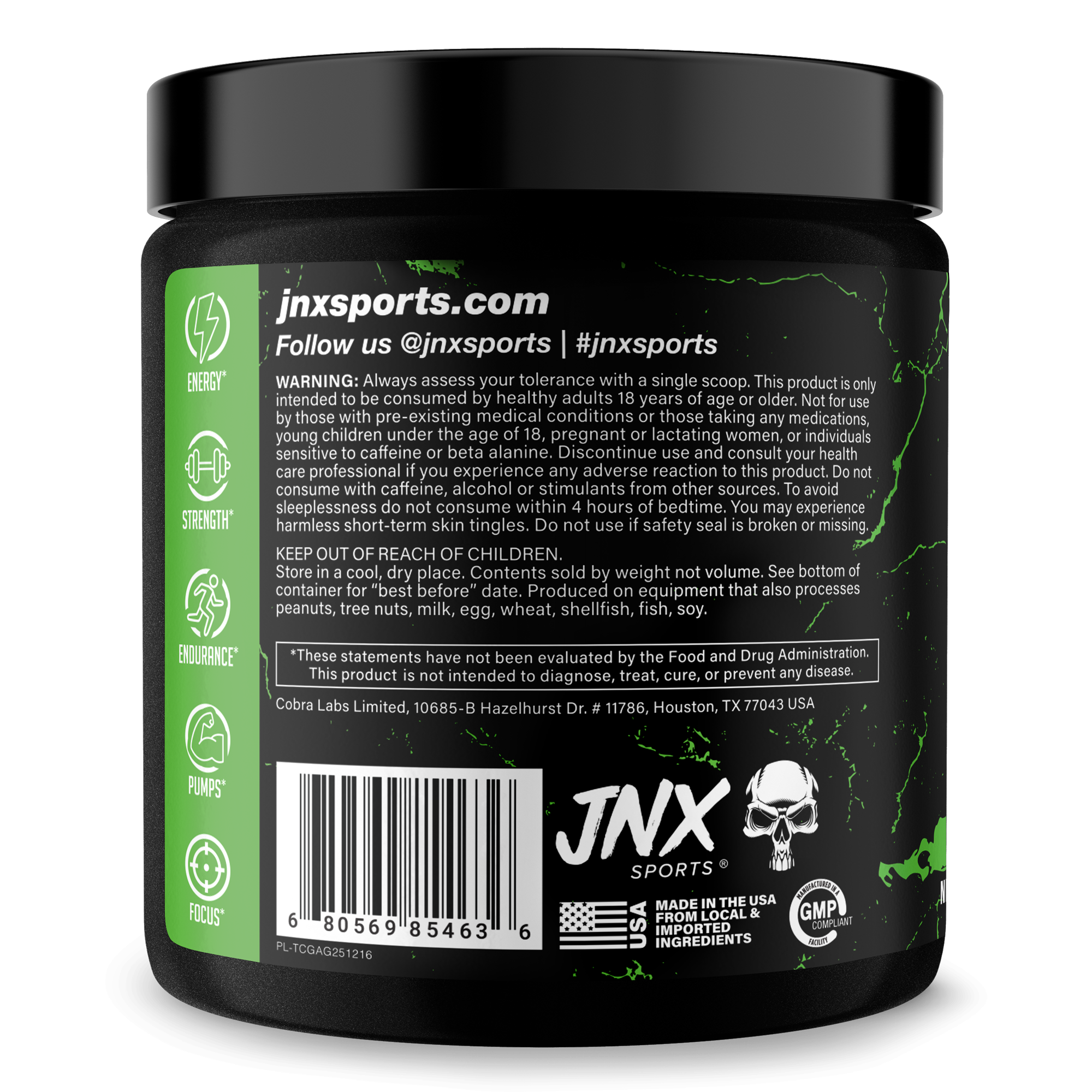 Pre-Workout Supplement for Fitness Performance Support