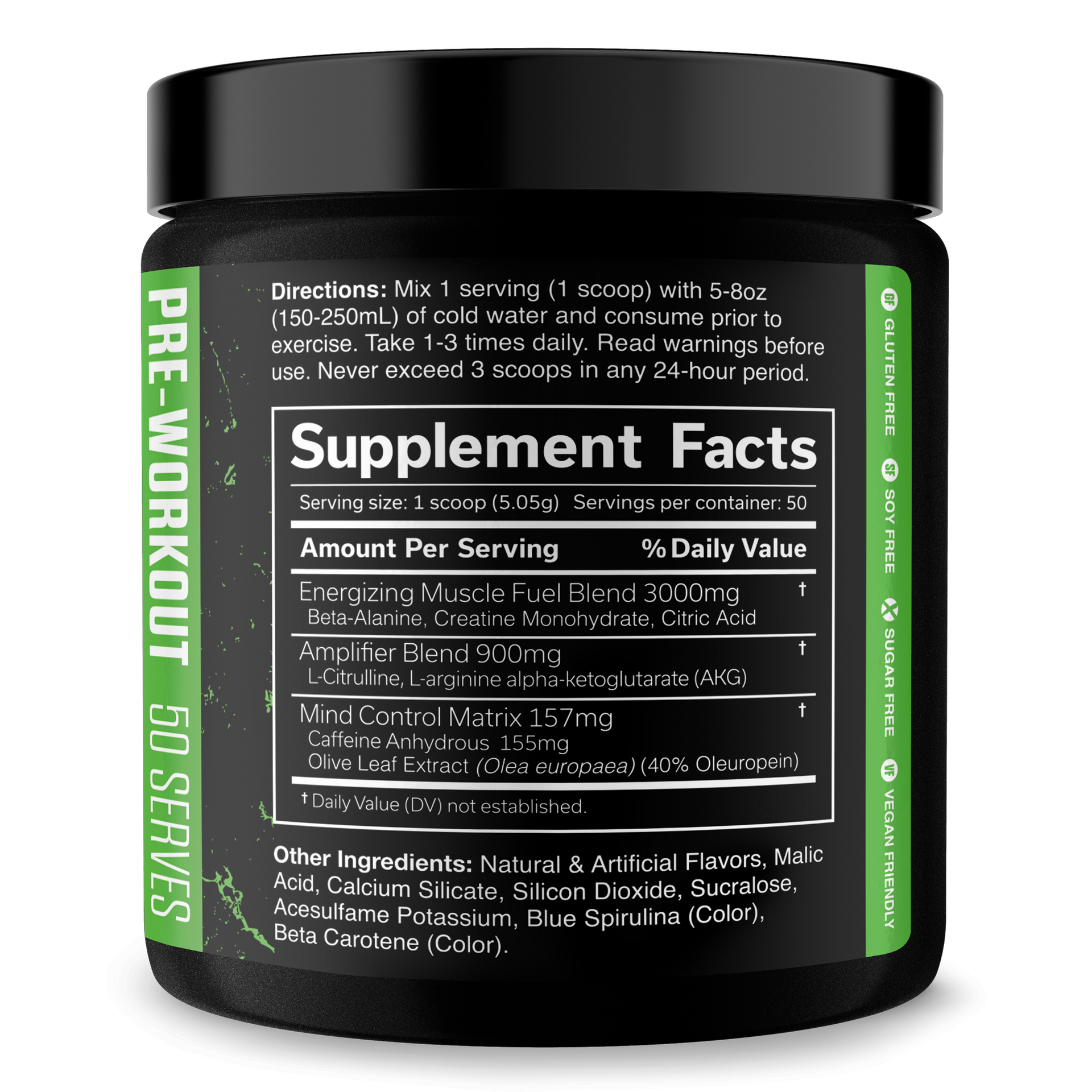 Pre-Workout Supplement for Fitness Performance Support
