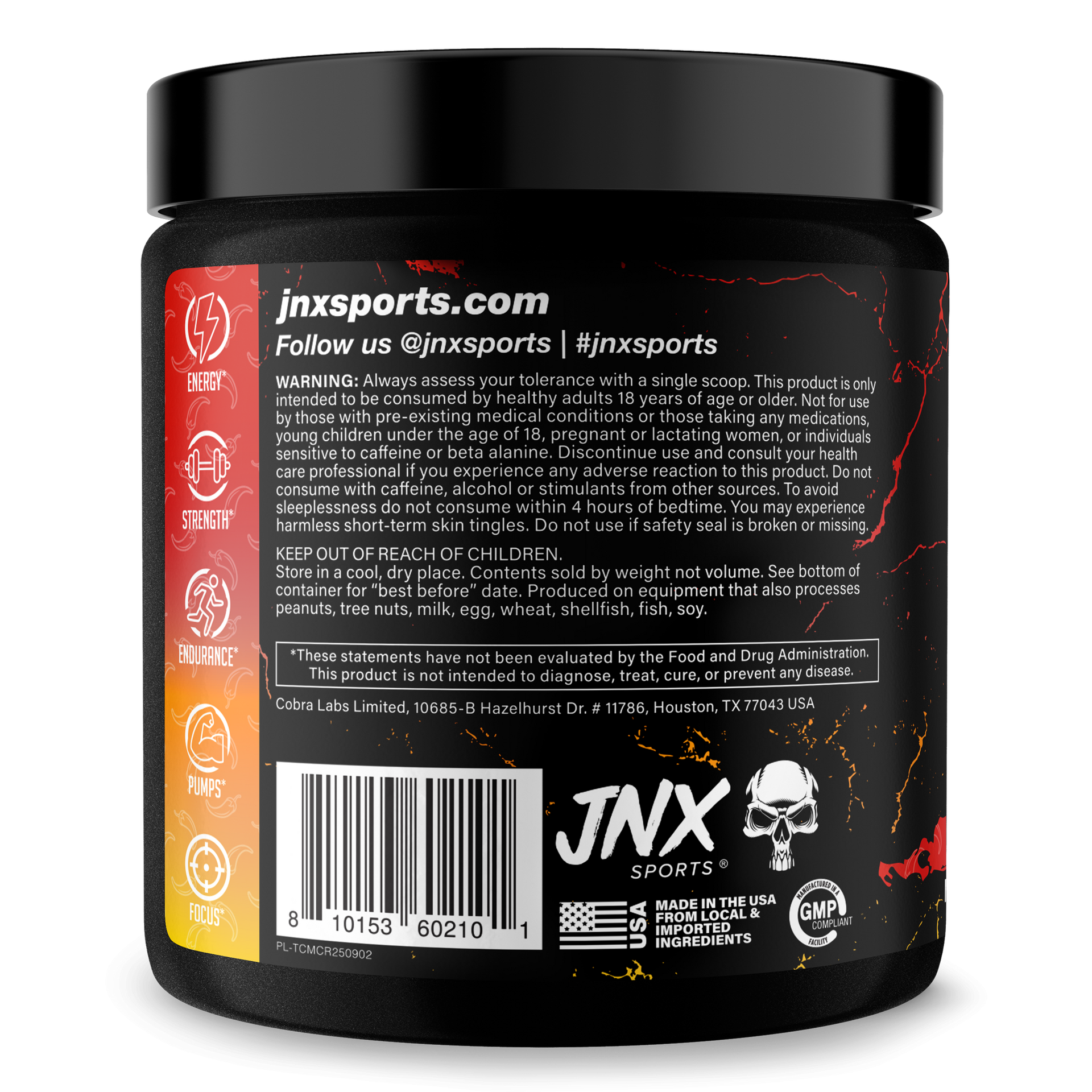 Pre-Workout Supplement for Fitness Performance Support