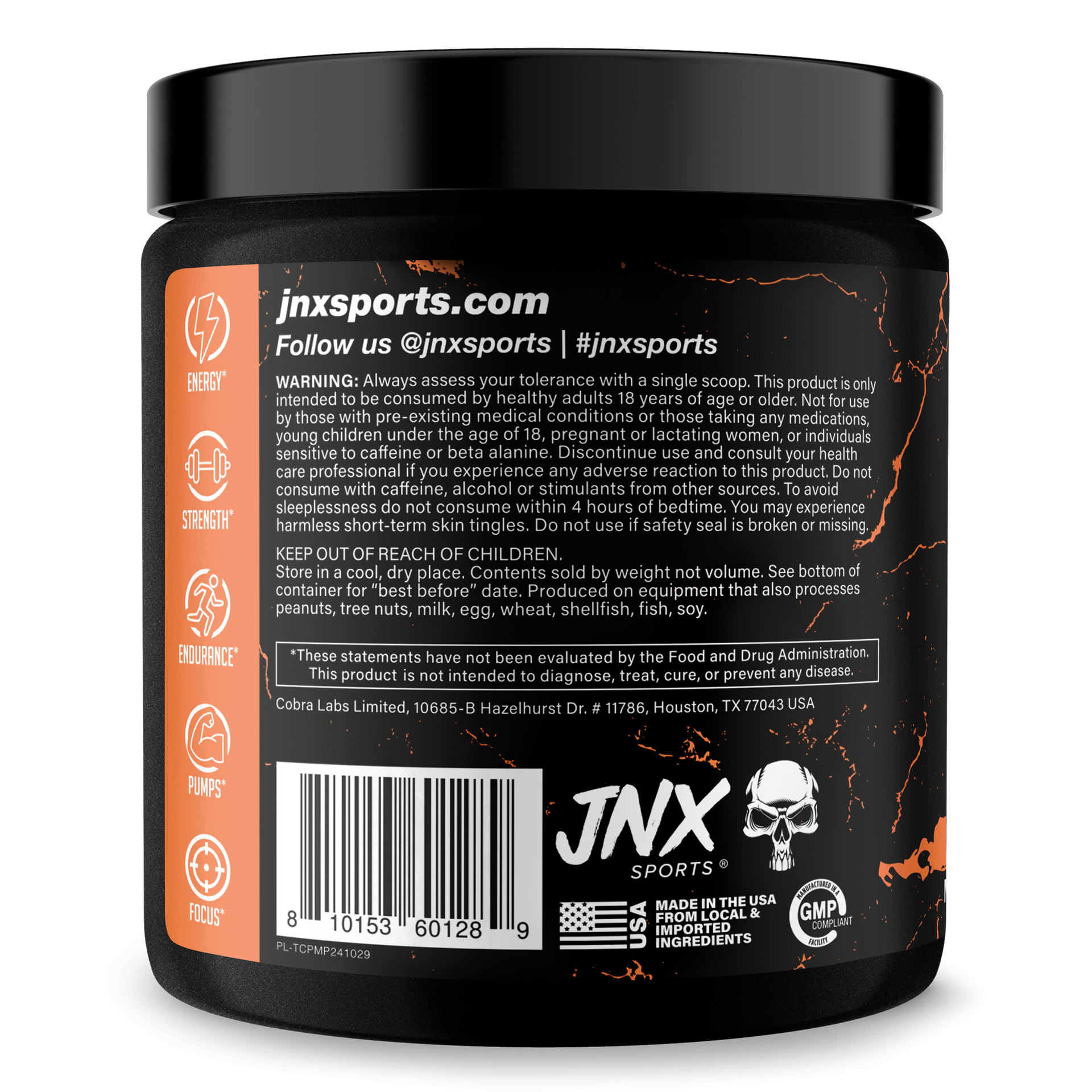 Pre-Workout Supplement for Fitness Performance Support