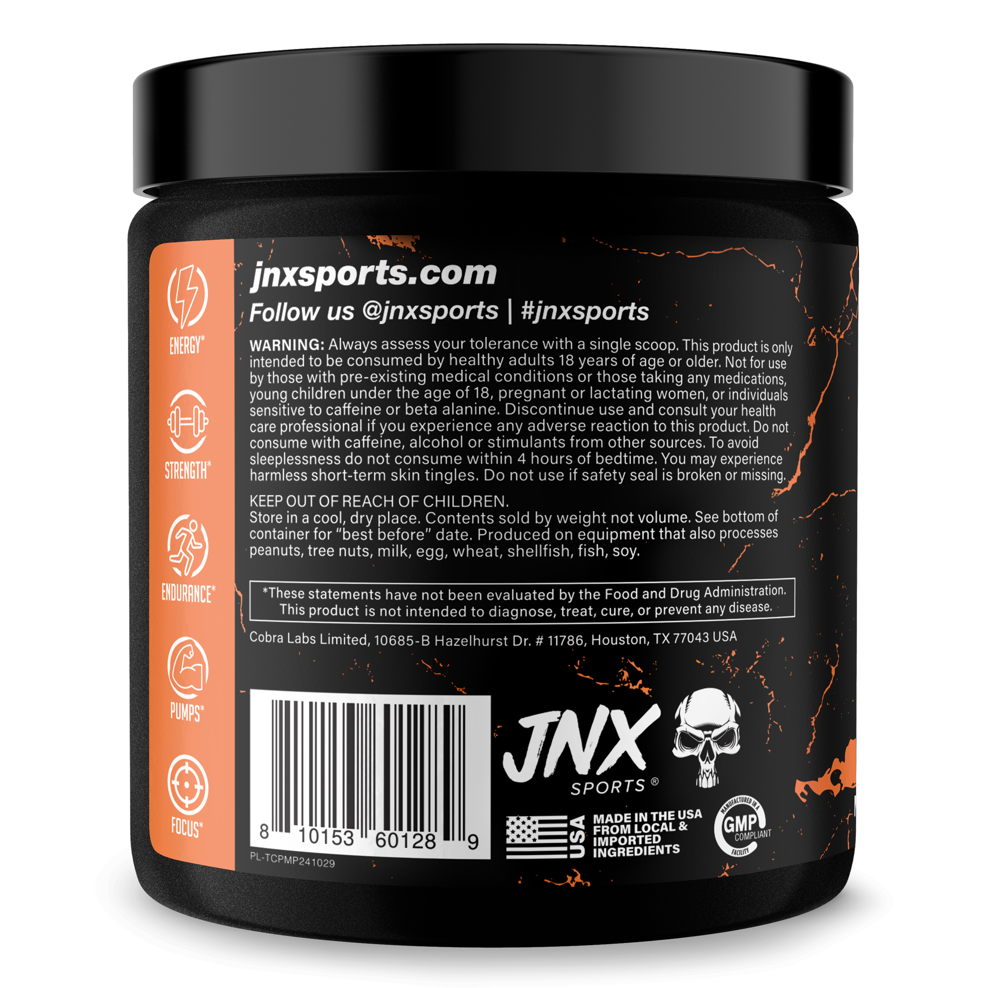 Pre-Workout Supplement for Fitness Performance Support