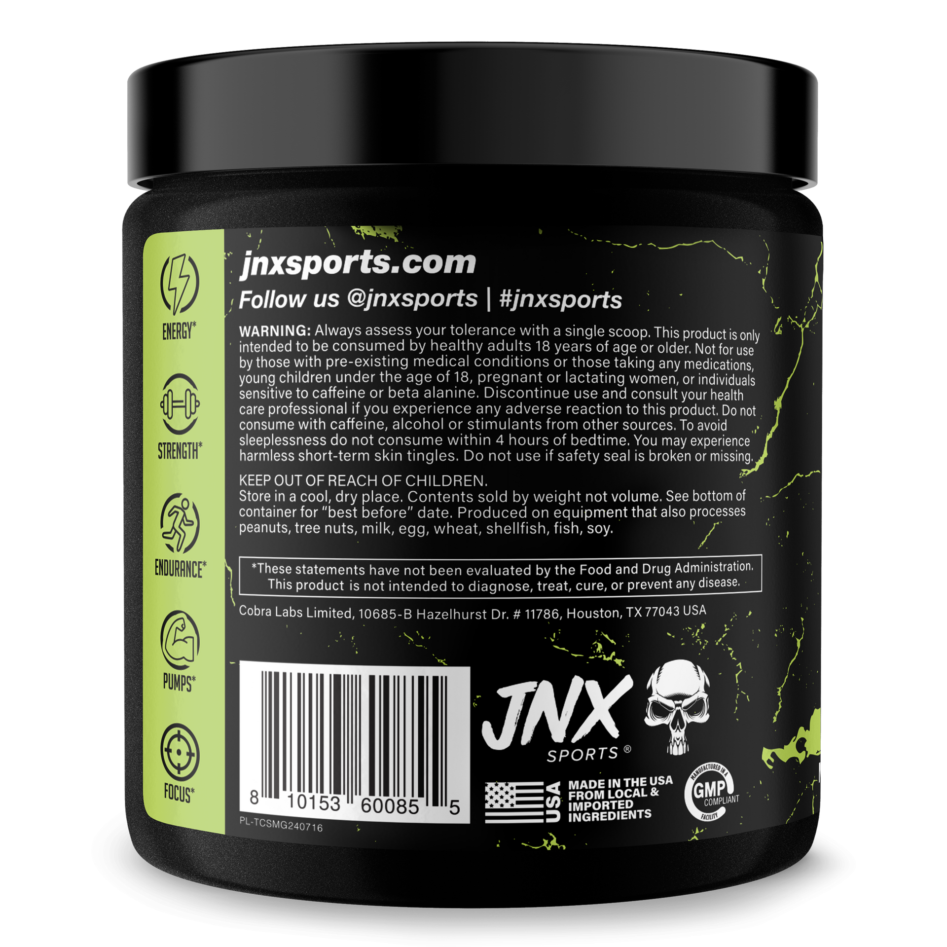 Pre-Workout Supplement for Fitness Performance Support