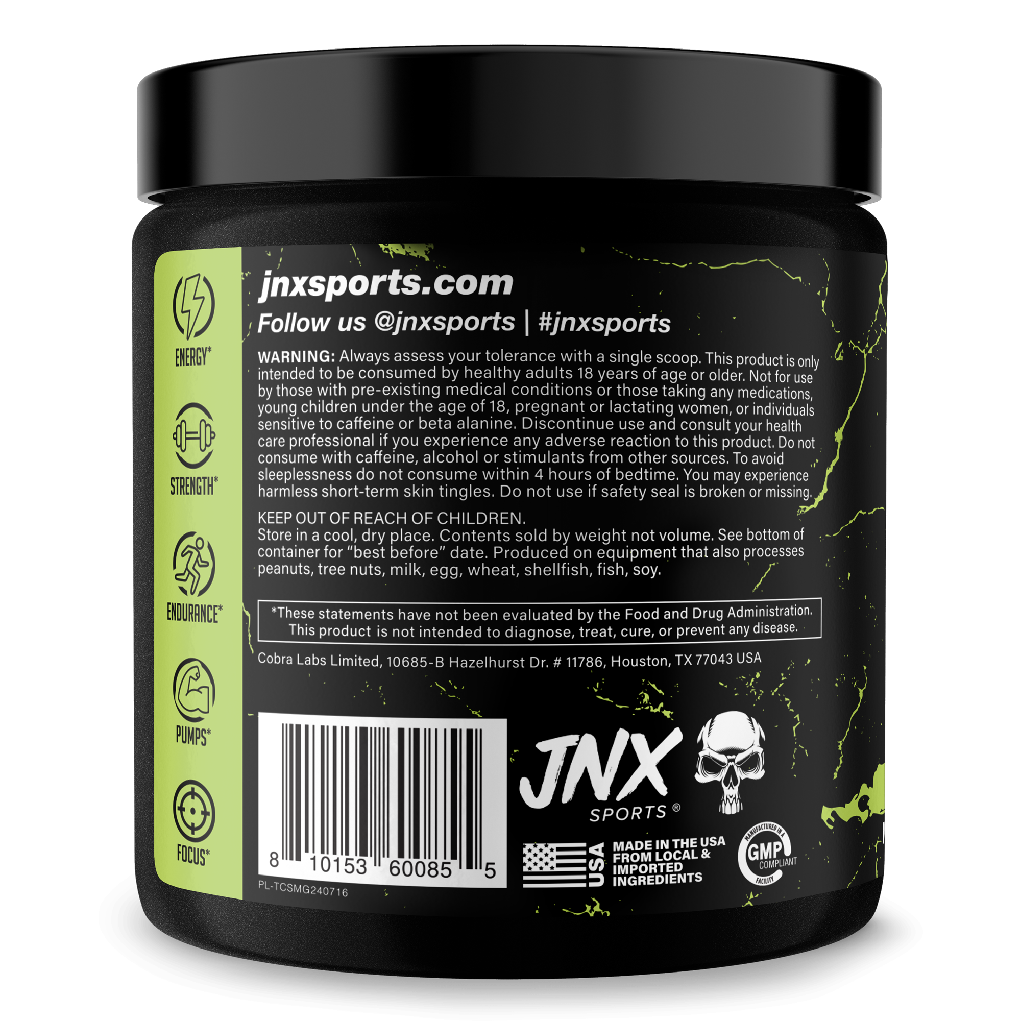 Pre-Workout Supplement for Fitness Performance Support
