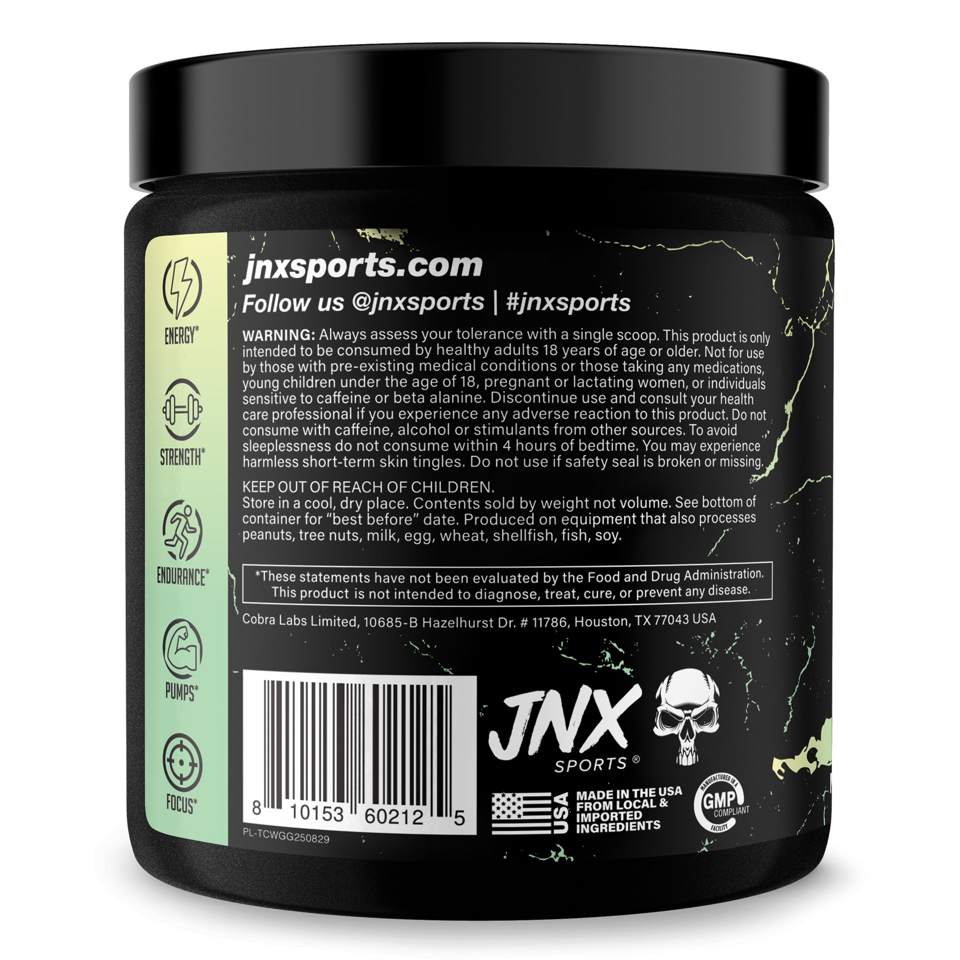 Pre-Workout Supplement for Fitness Performance Support