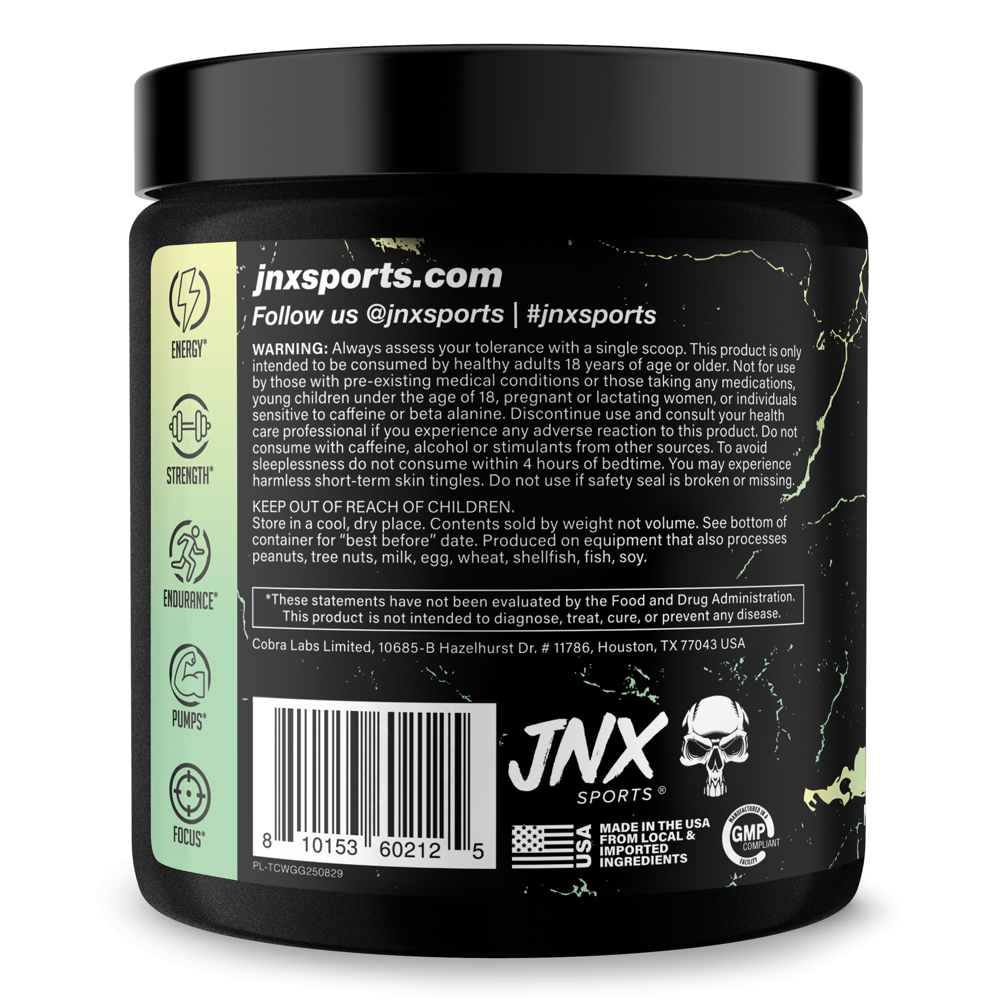 Pre-Workout Supplement for Fitness Performance Support