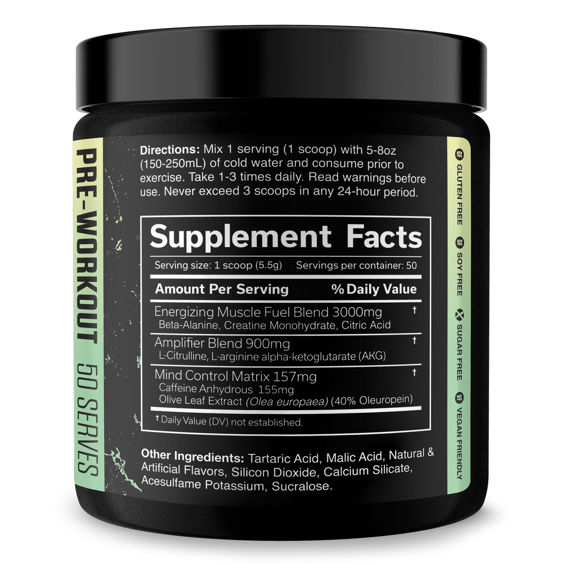 Pre-Workout Supplement for Fitness Performance Support