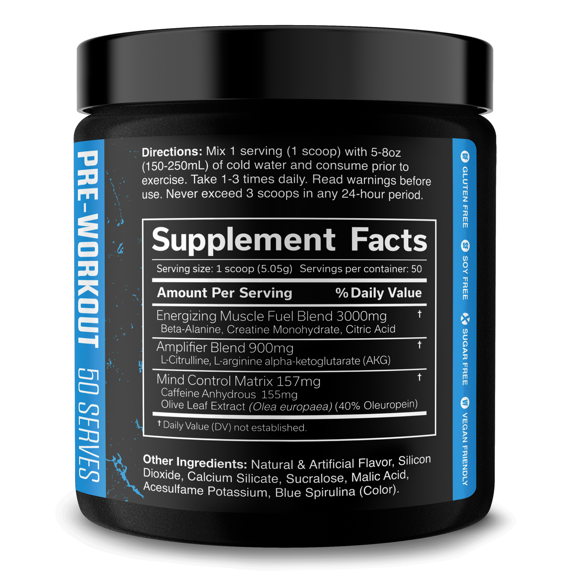 Pre-Workout Supplement for Fitness Performance Support