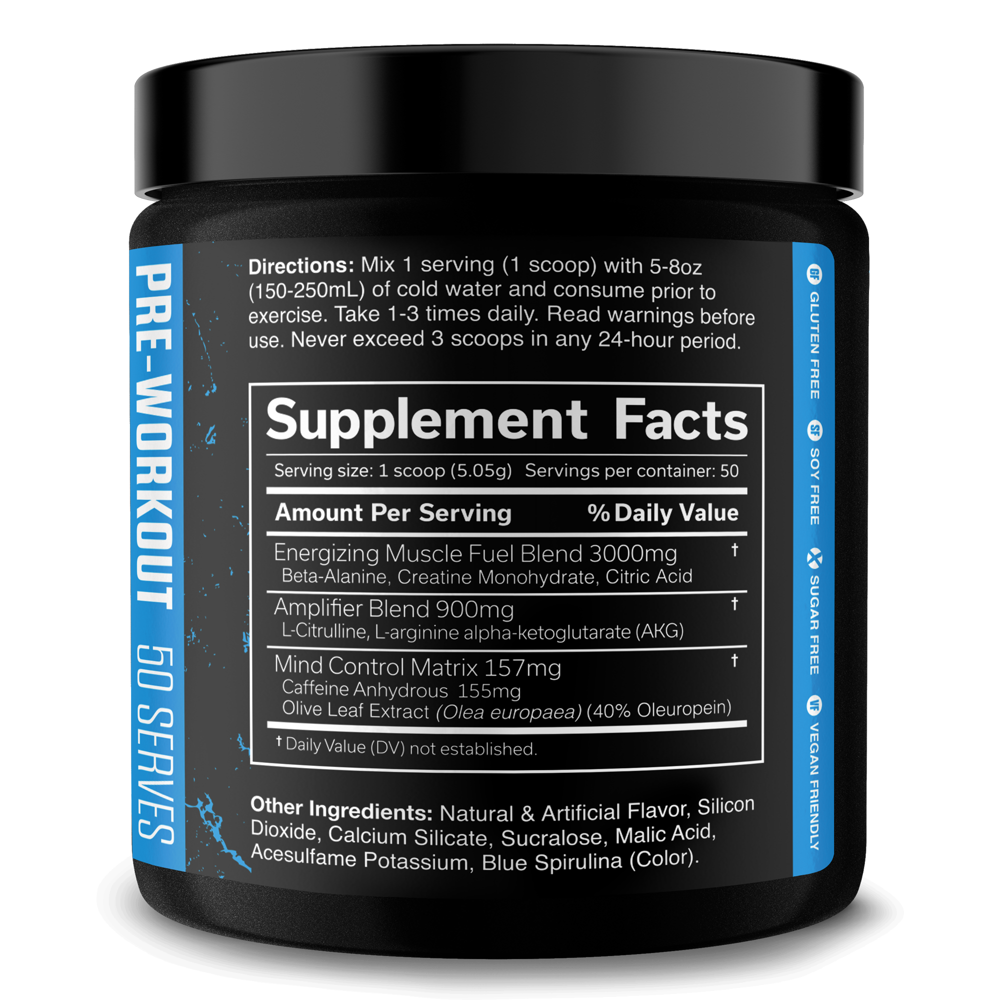 Pre-Workout Supplement for Fitness Performance Support