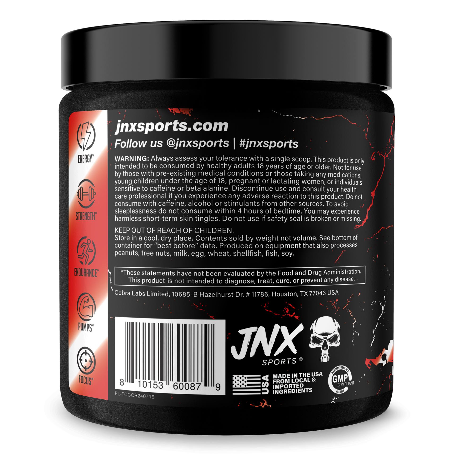 Pre-Workout Supplement for Fitness Performance Support