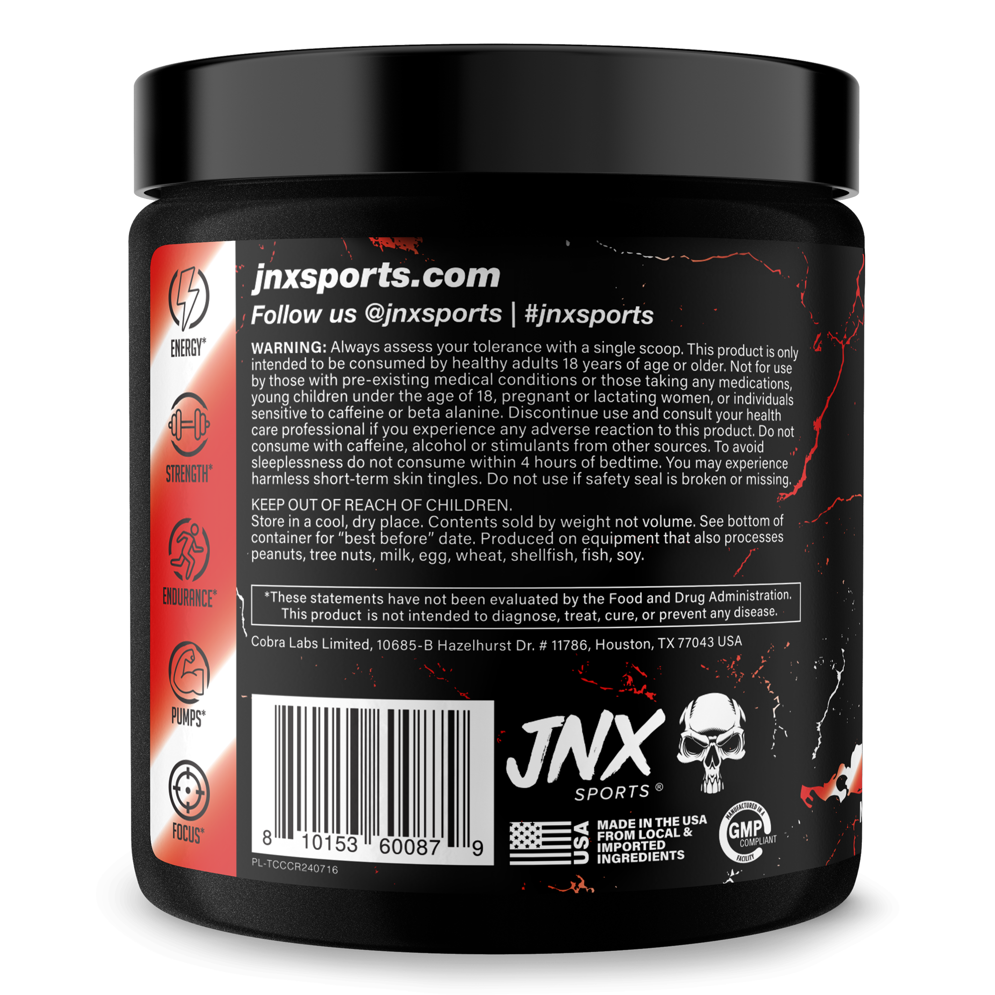 Pre-Workout Supplement for Fitness Performance Support