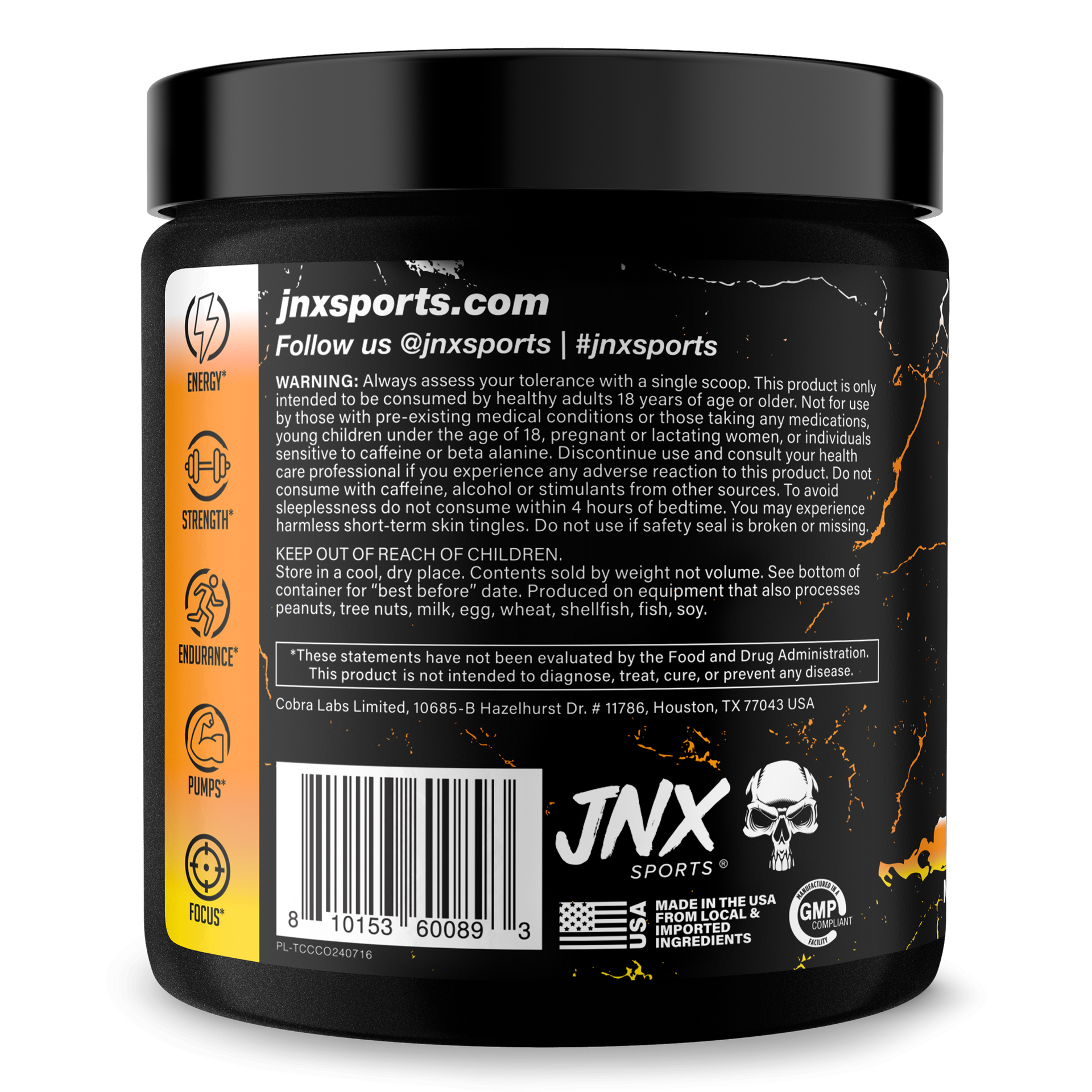 Pre-Workout Supplement for Fitness Performance Support
