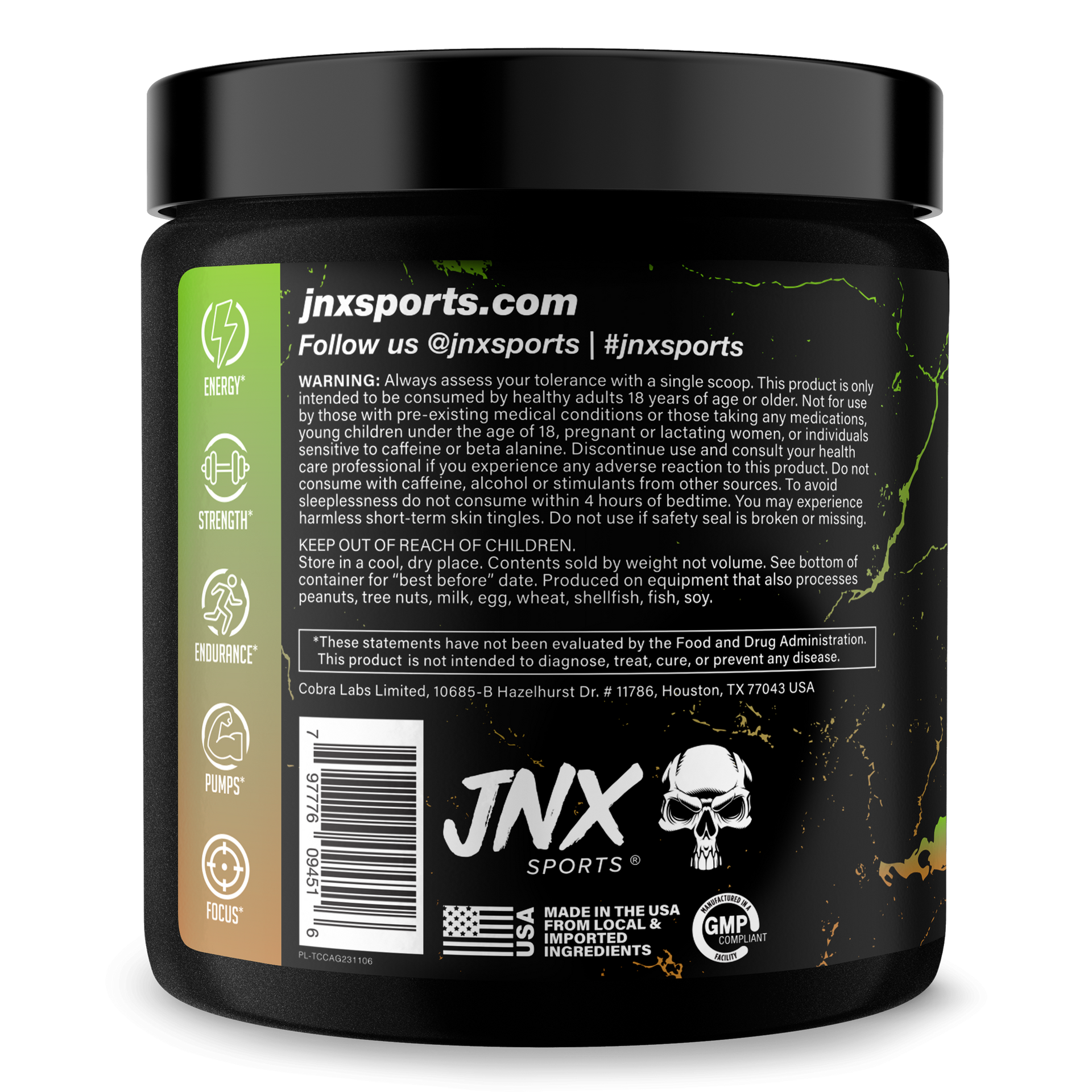 Pre-Workout Supplement for Fitness Performance Support